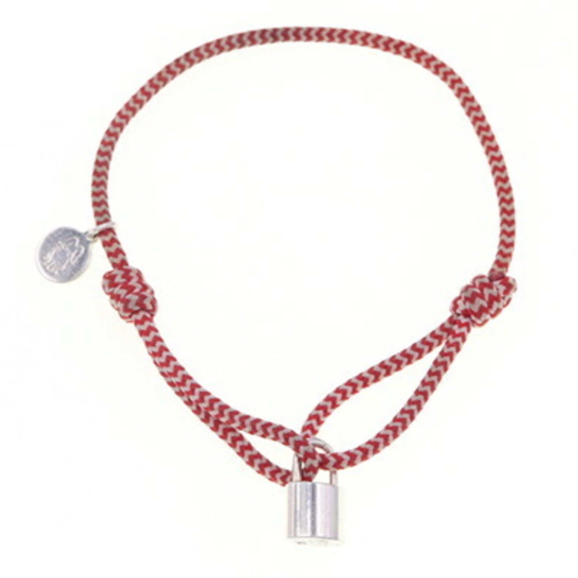 Lockit Sophie Turner Bracelet Cotton and Sterling Silver