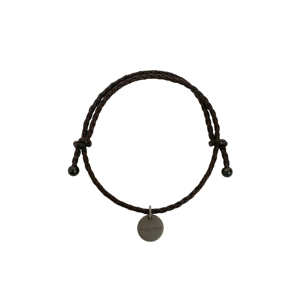 Charm Bracelet Leather Brown
