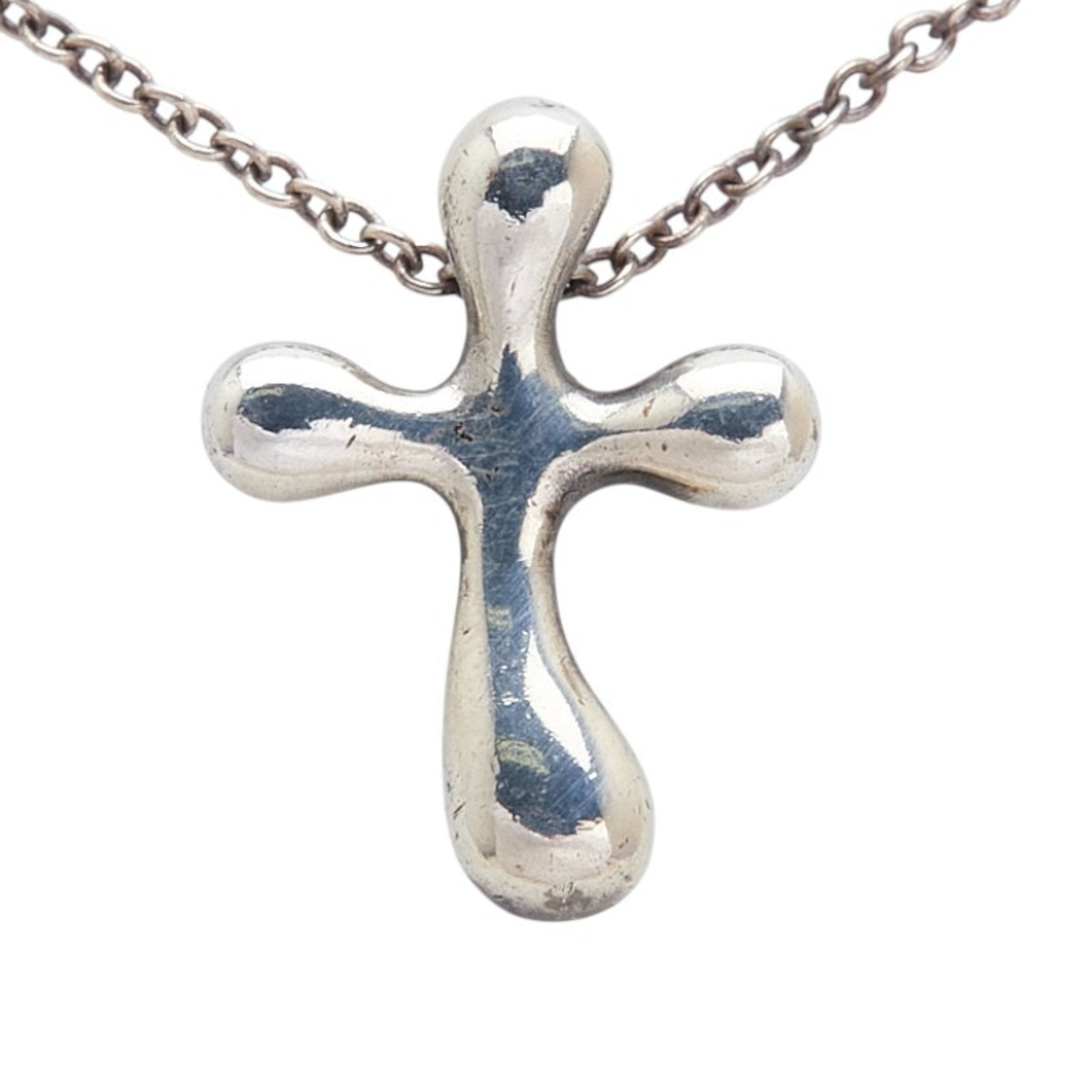 Cross Pendant Necklace Sterling Silver