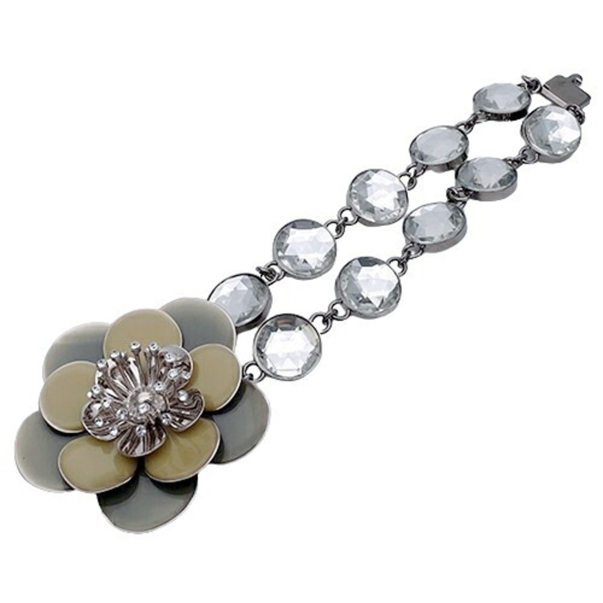 Green Bracelet With Crystal
