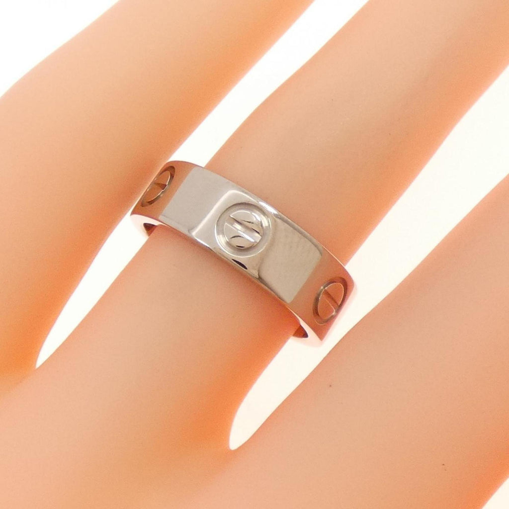 Love Ring 18K White Gold