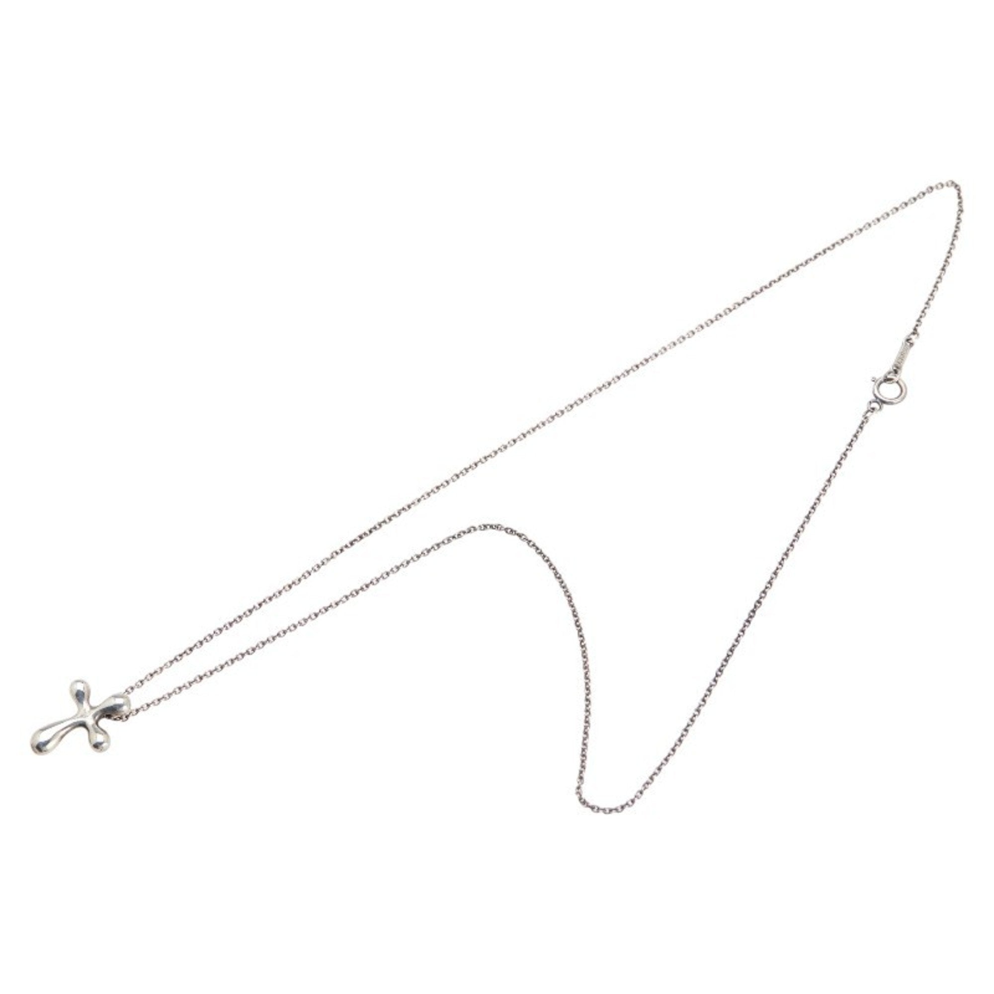 Cross Pendant Necklace Sterling Silver