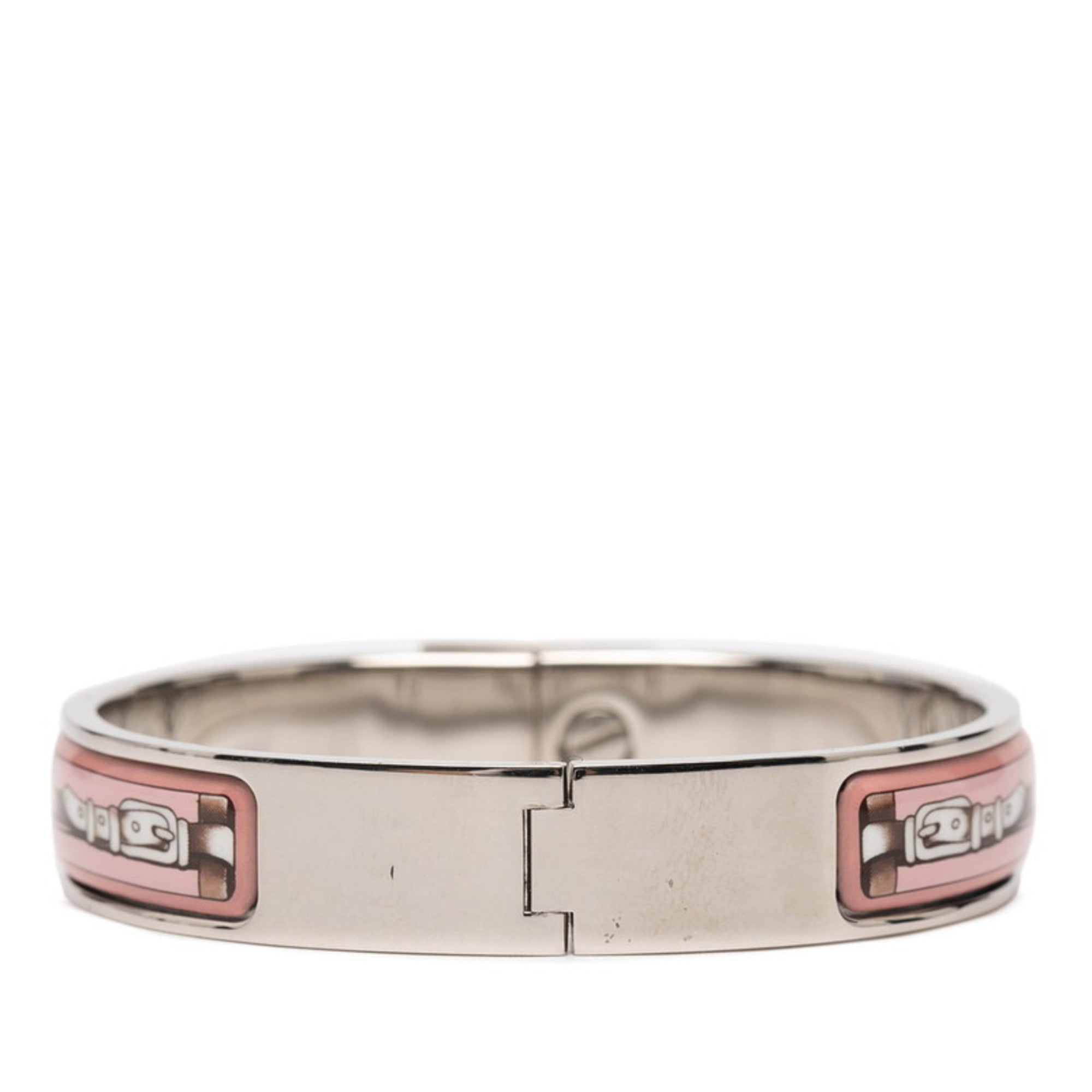 Bracelet Metal Pink And Silver