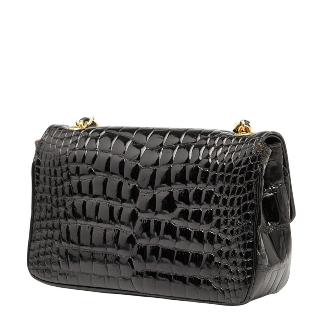 Classic Double Flap Bag Alligator Medium