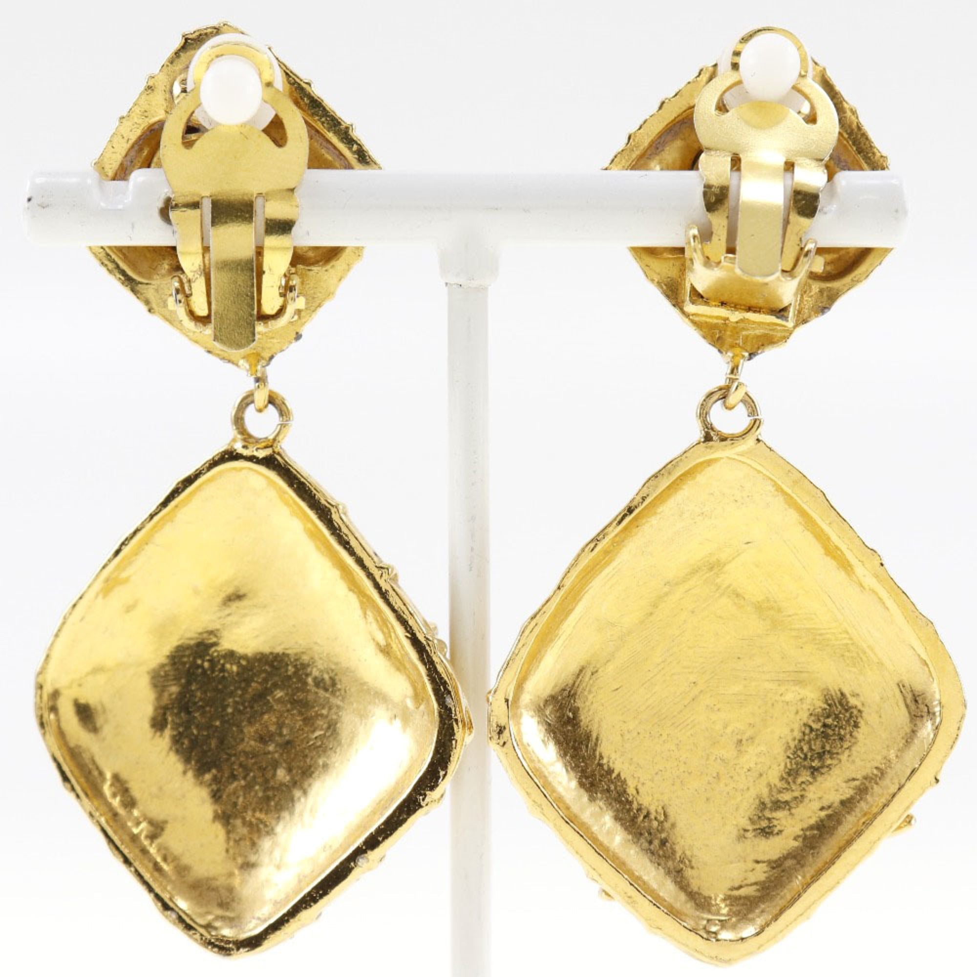 Earrings Gold-Tone Metal