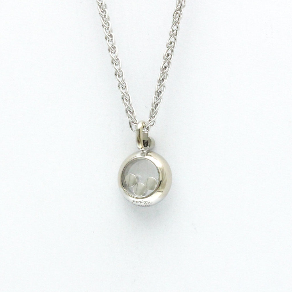 Pendant Necklace 18K White Gold with Diamond