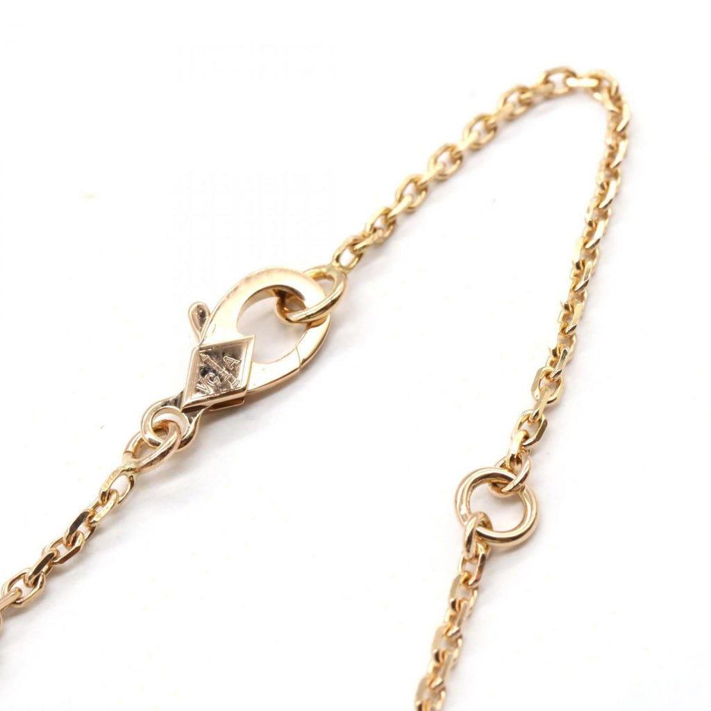 Vintage Alhambra Pendant Necklace 18K Rose Gold
