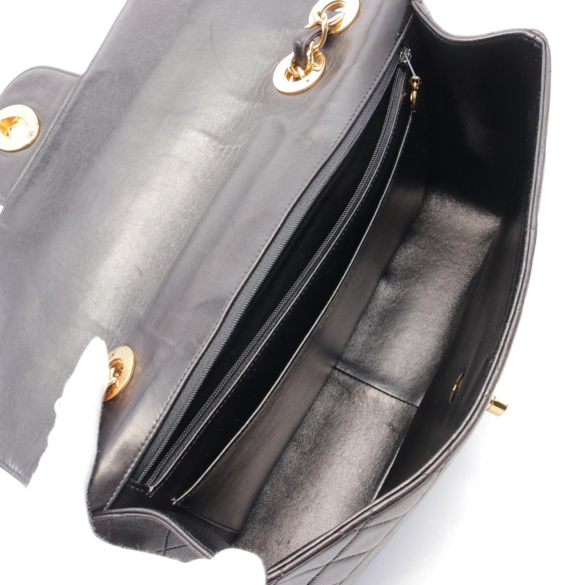 Vintage Classic Single Flap Bag Quilted Lambskin Jumbo