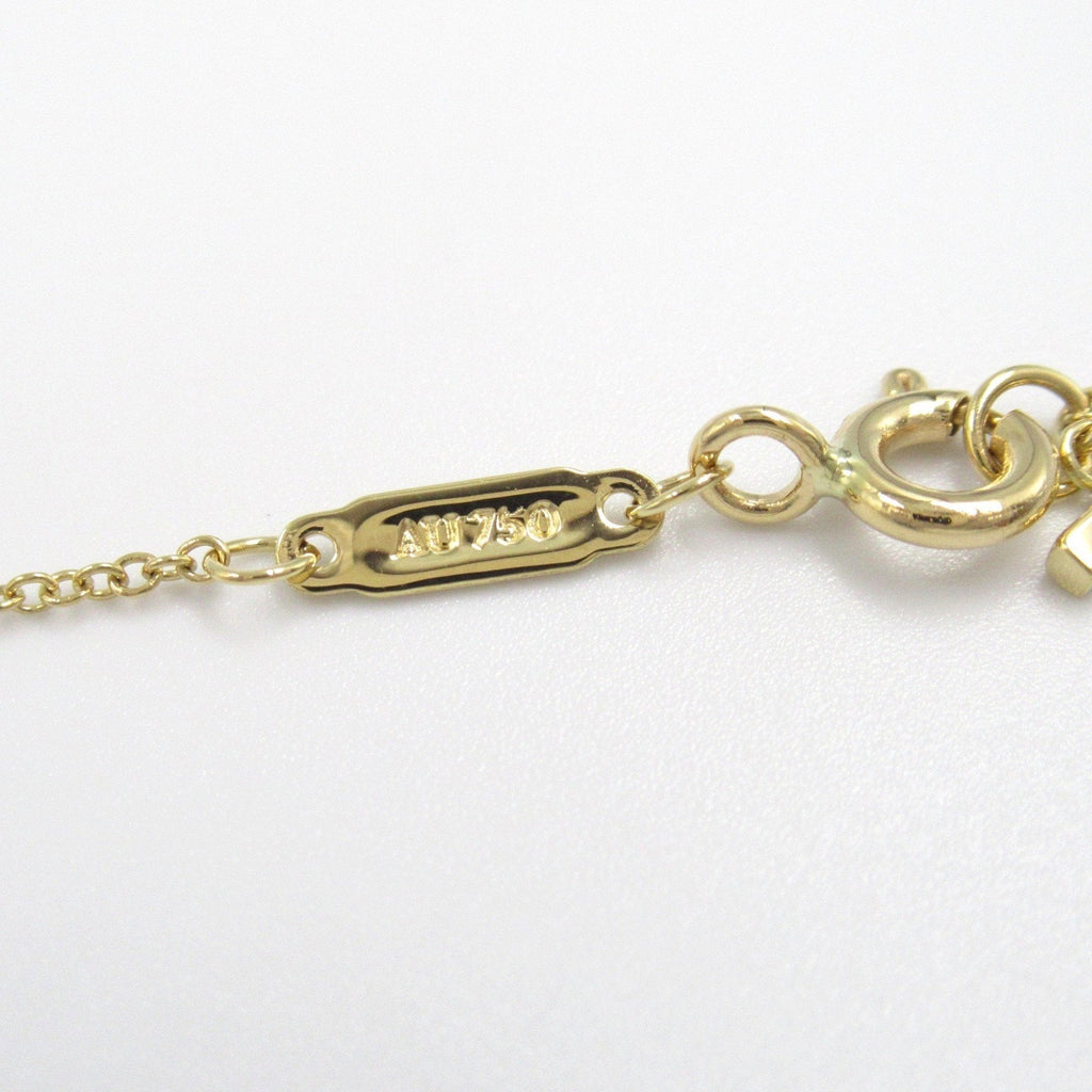 T Smile Pendant Necklace 18K Yellow Gold