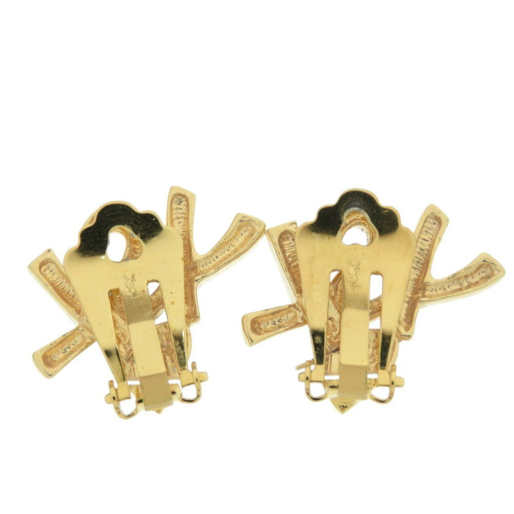 Earrings Gold-Tone Metal