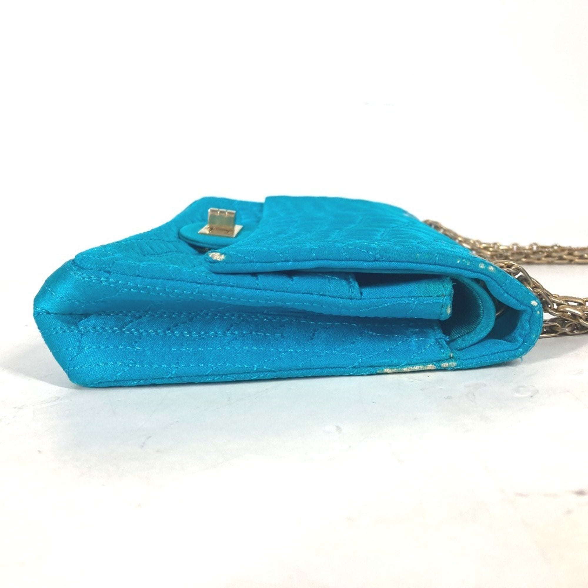 Reissue 2.55 Flap Bag Crocodile Quilted Satin 225