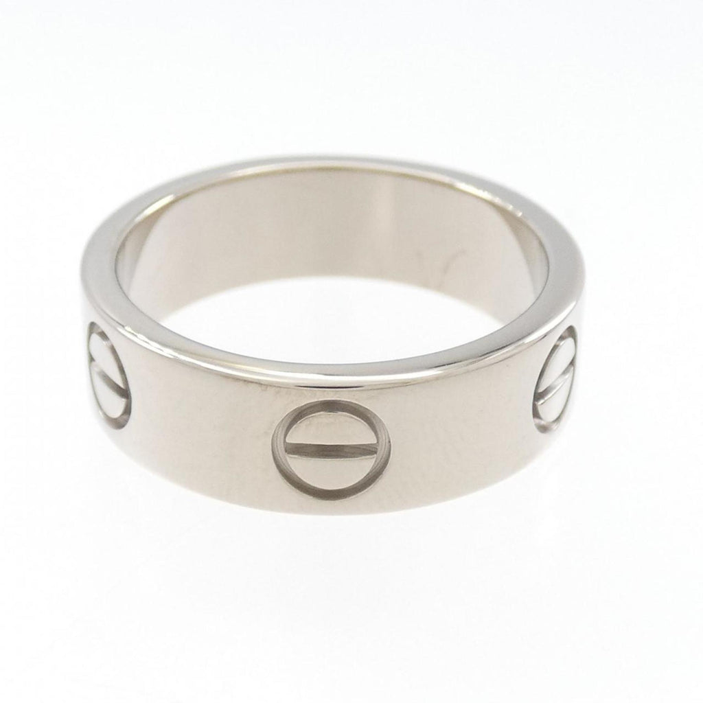 Love Ring 18K White Gold