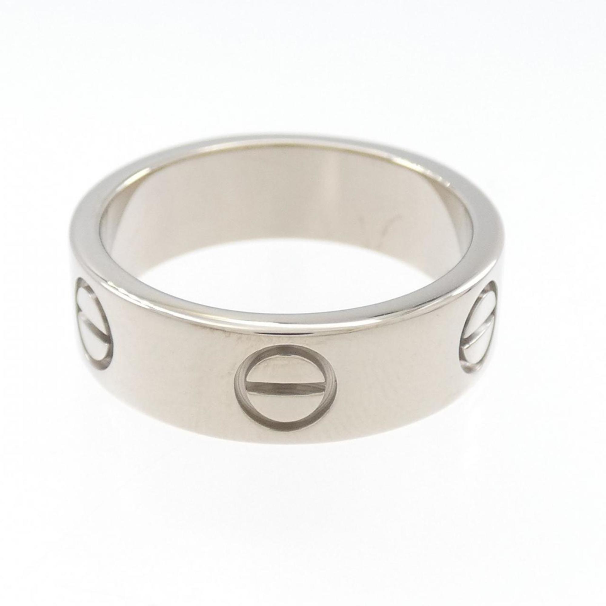 Love Ring 18K White Gold