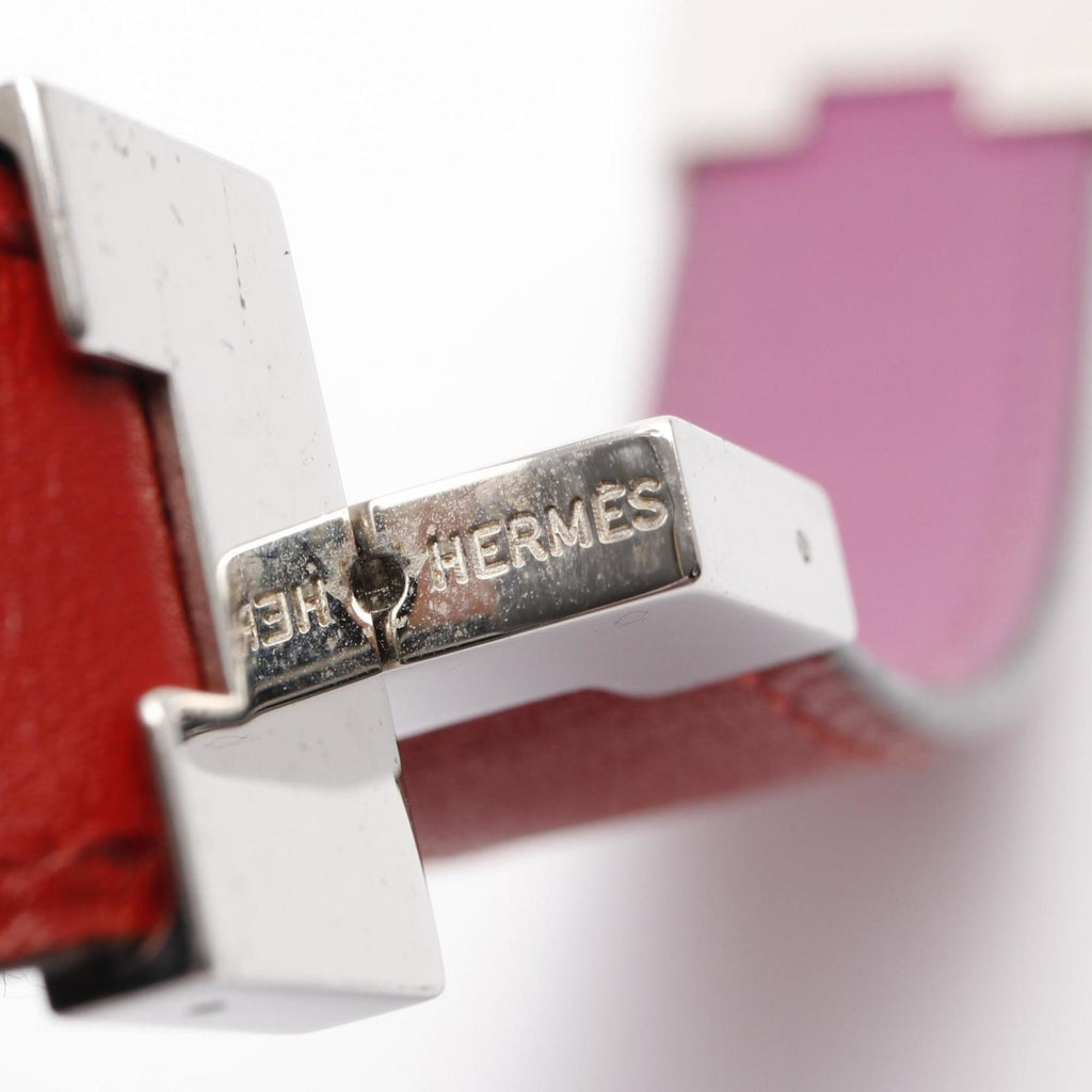 Bracelet Leather and Stainless Steel
