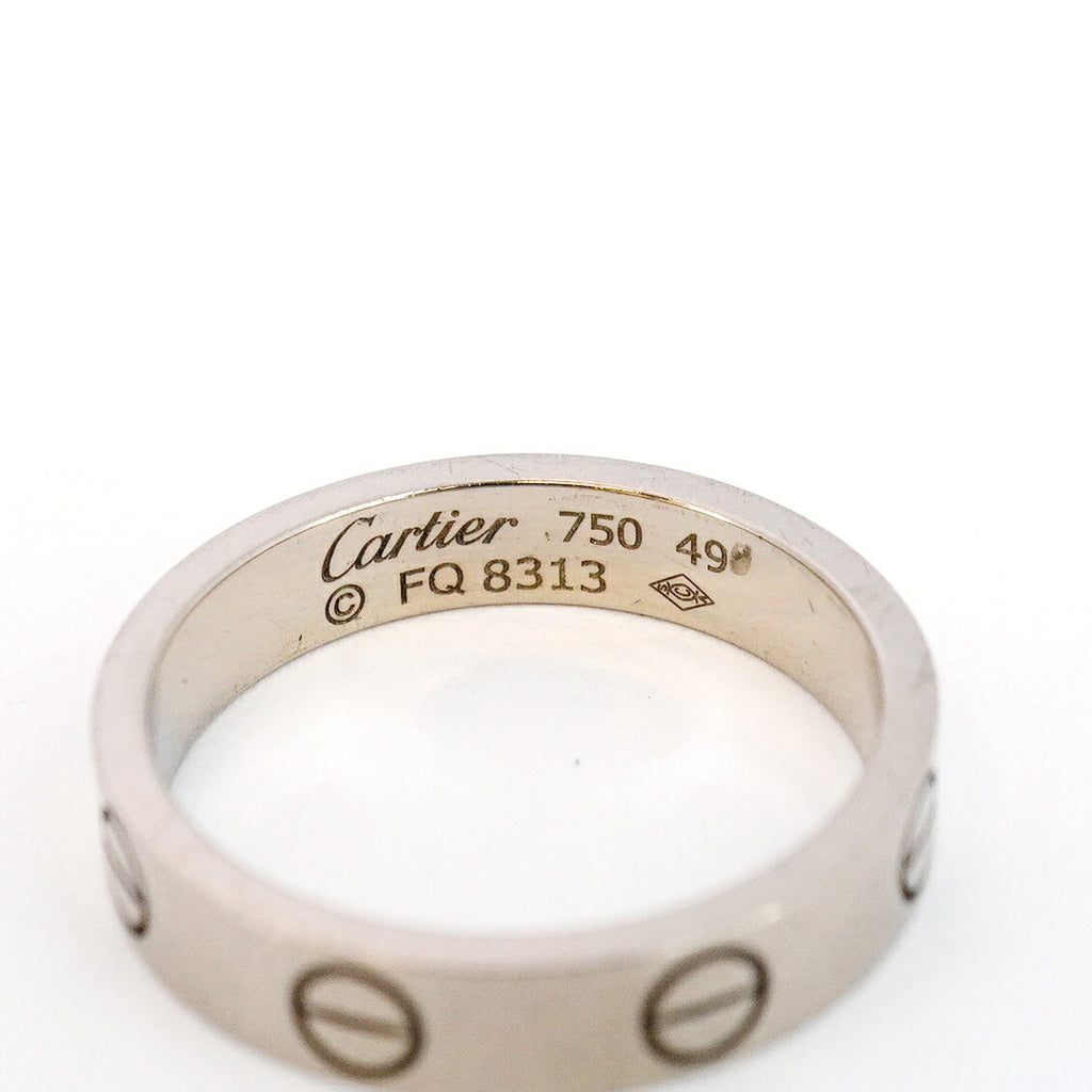 Love Ring 18K White Gold Mini