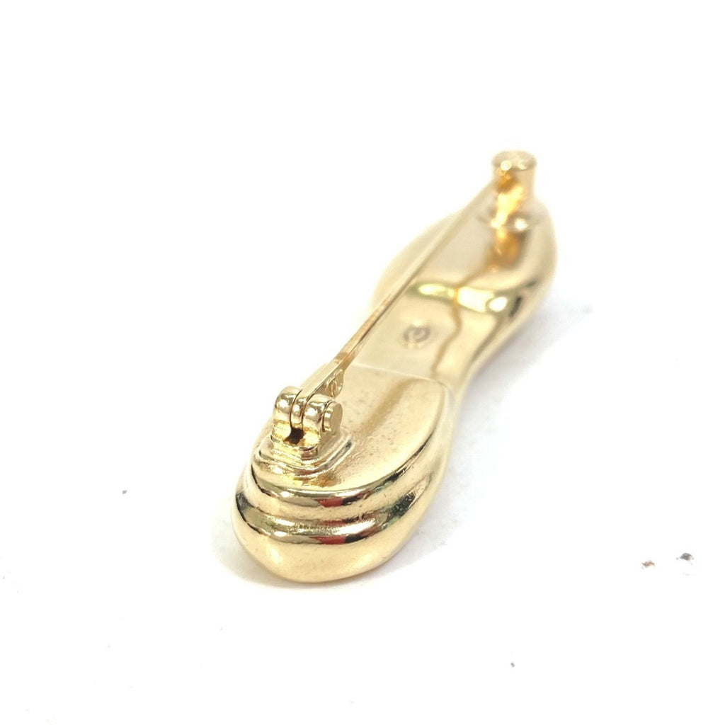 Pumps Motif Brooch Metal