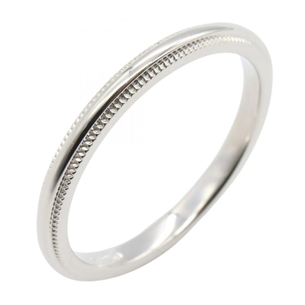Milgrain Ring Sterling Silver and Platinum