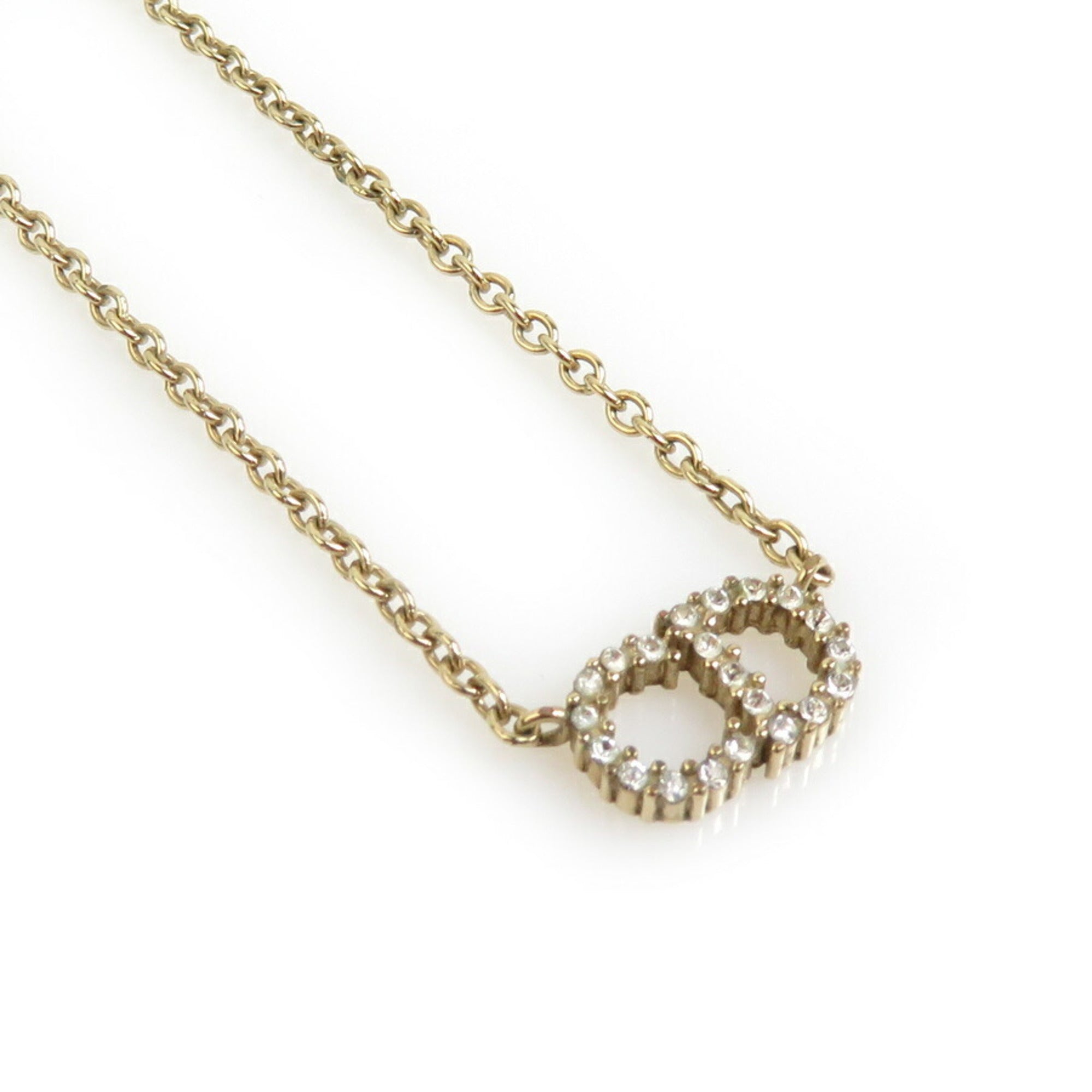 Pendant Necklace Gold Metal