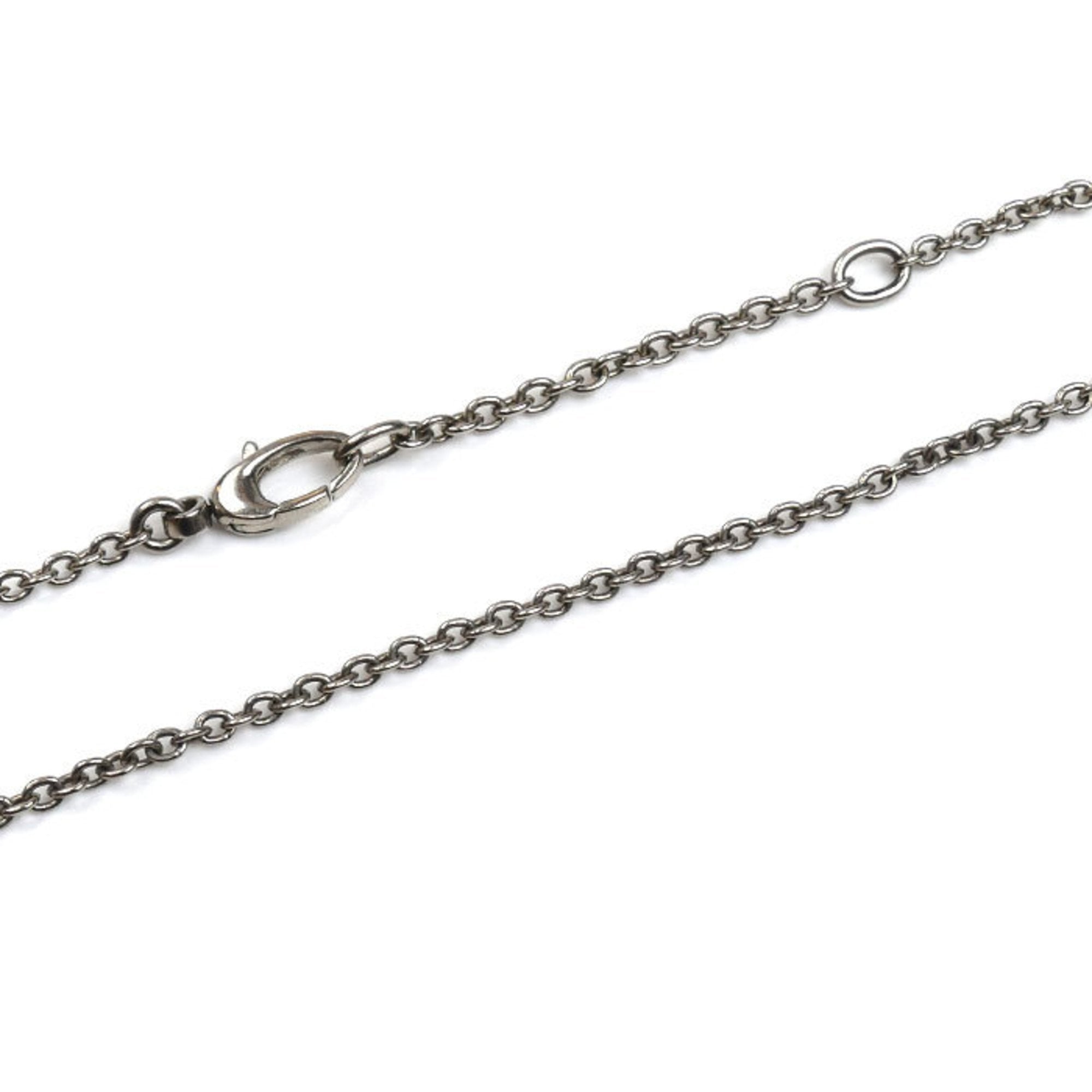 Tiger Head Pendant Necklace Sterling Silver