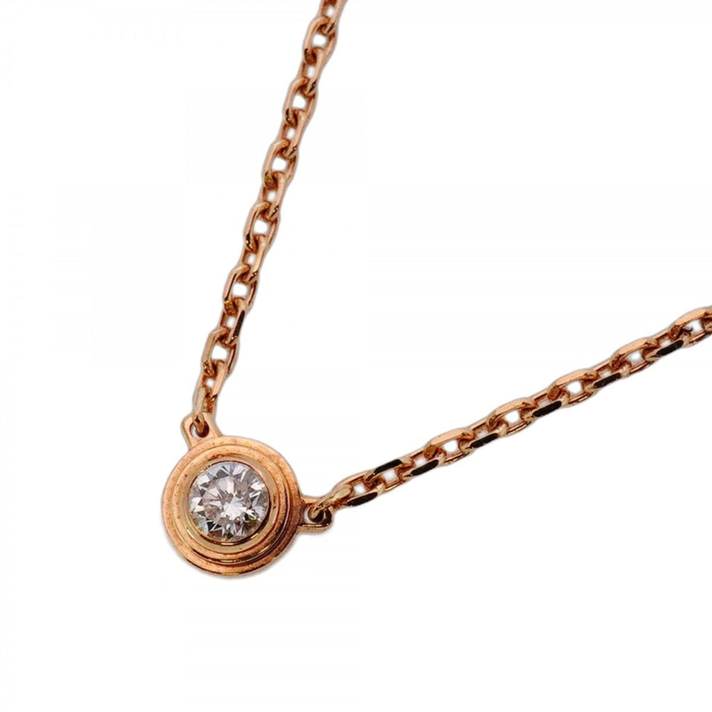 Amour XS Pendant Necklace 18K Rose Gold with Diamond