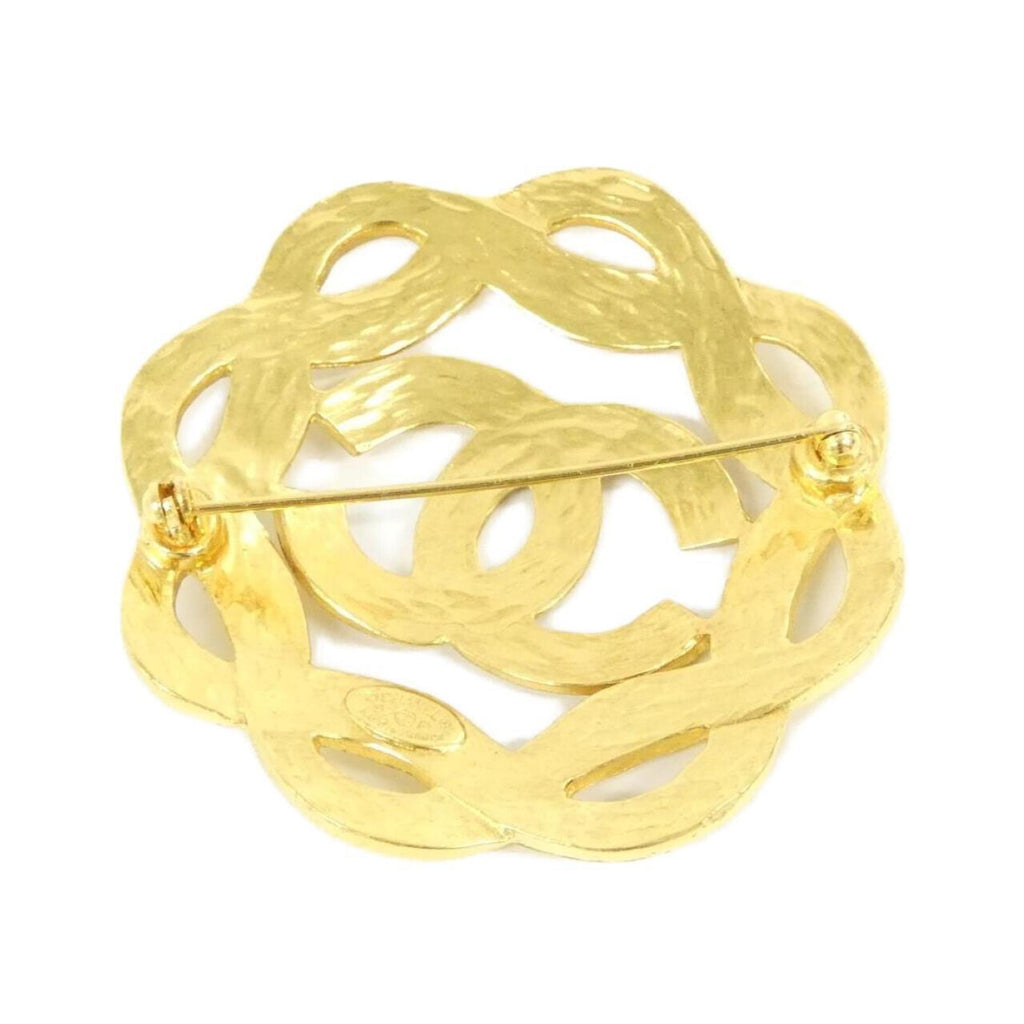 Brooch Gold-Tone Metal