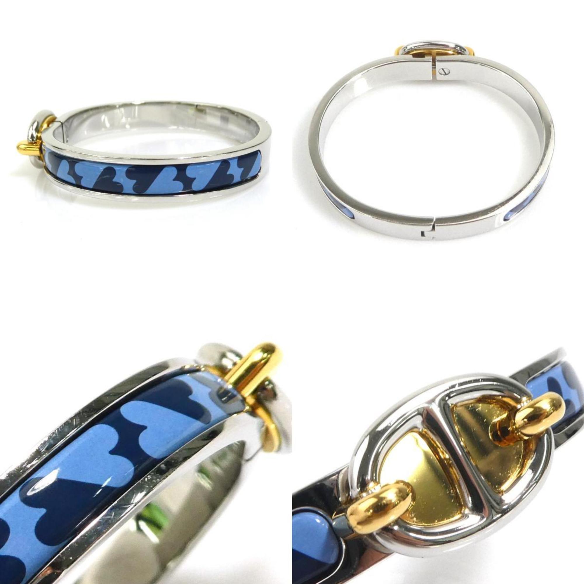 Clic Bangle Enamel and Metal Mini Bracelet