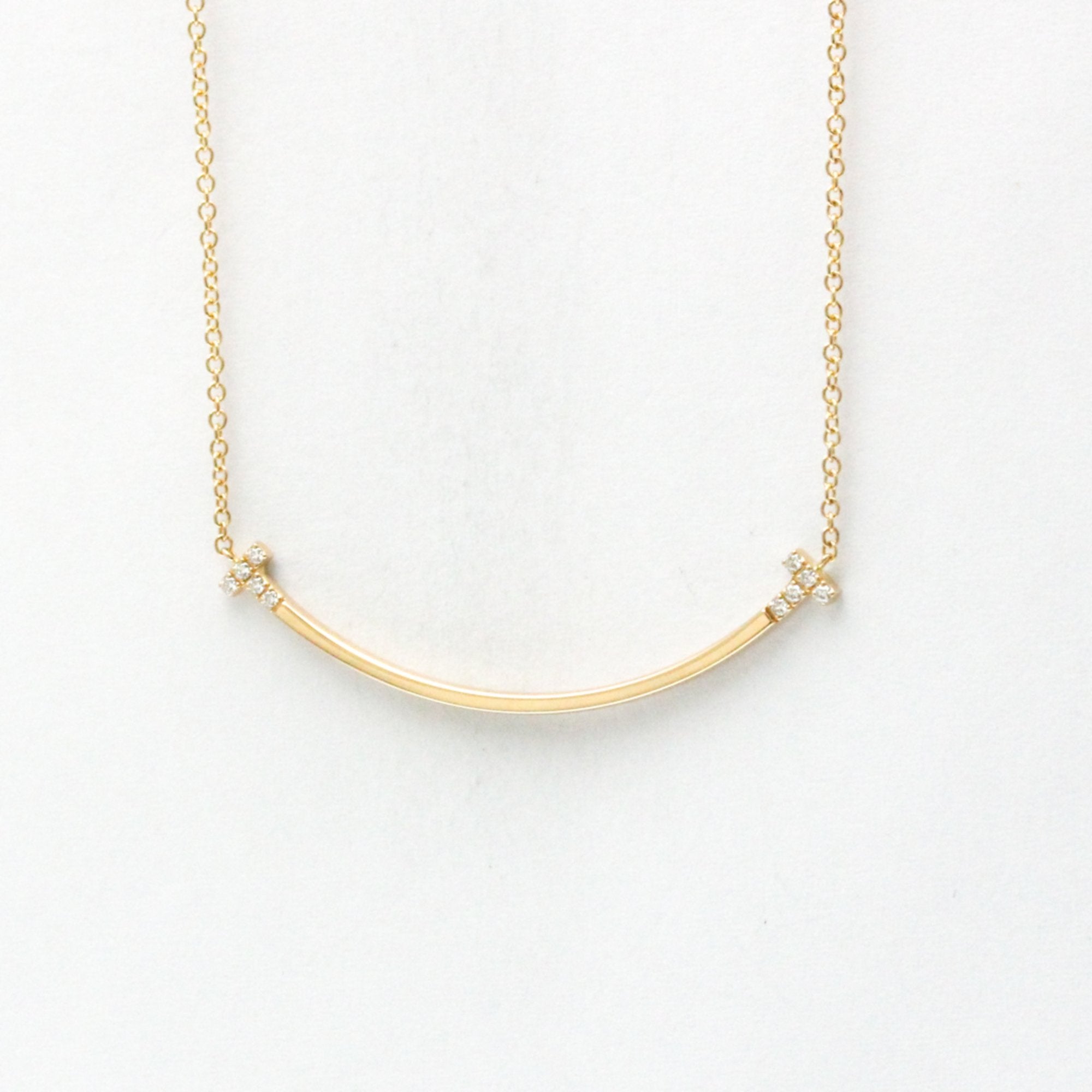 Pendant Necklace 18K Rose Gold Small with Diamond