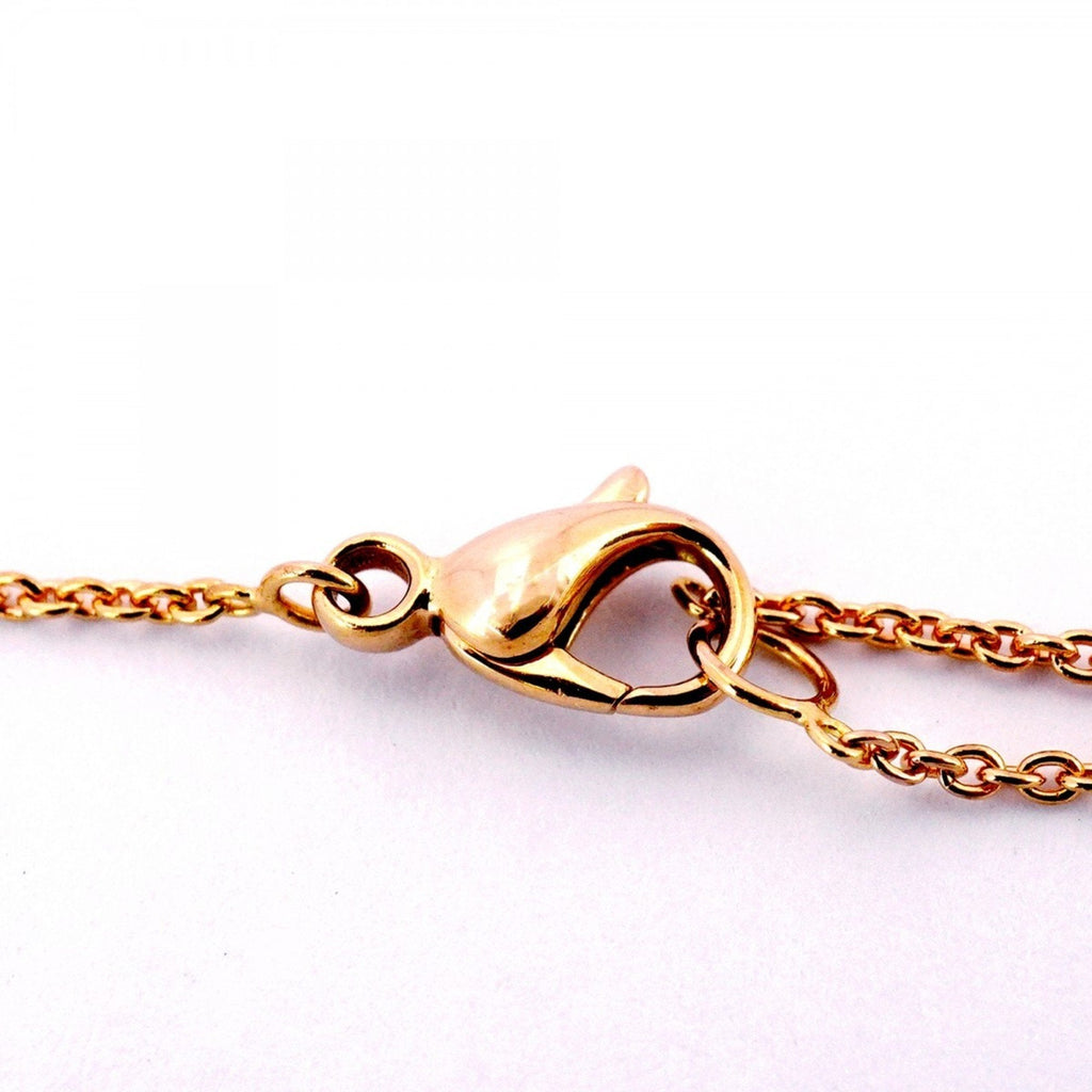 Pendant Necklace 18K Rose Gold