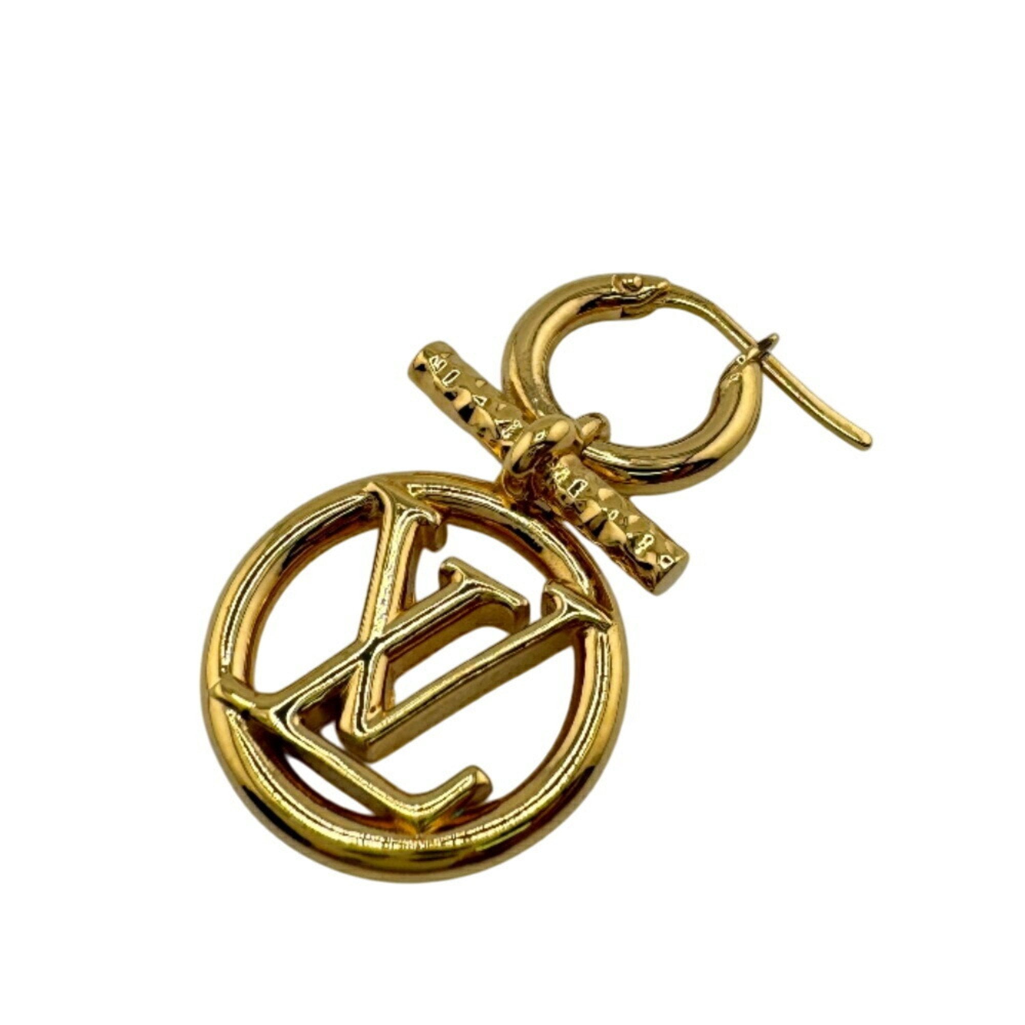 Earrings Gold-Tone Metal