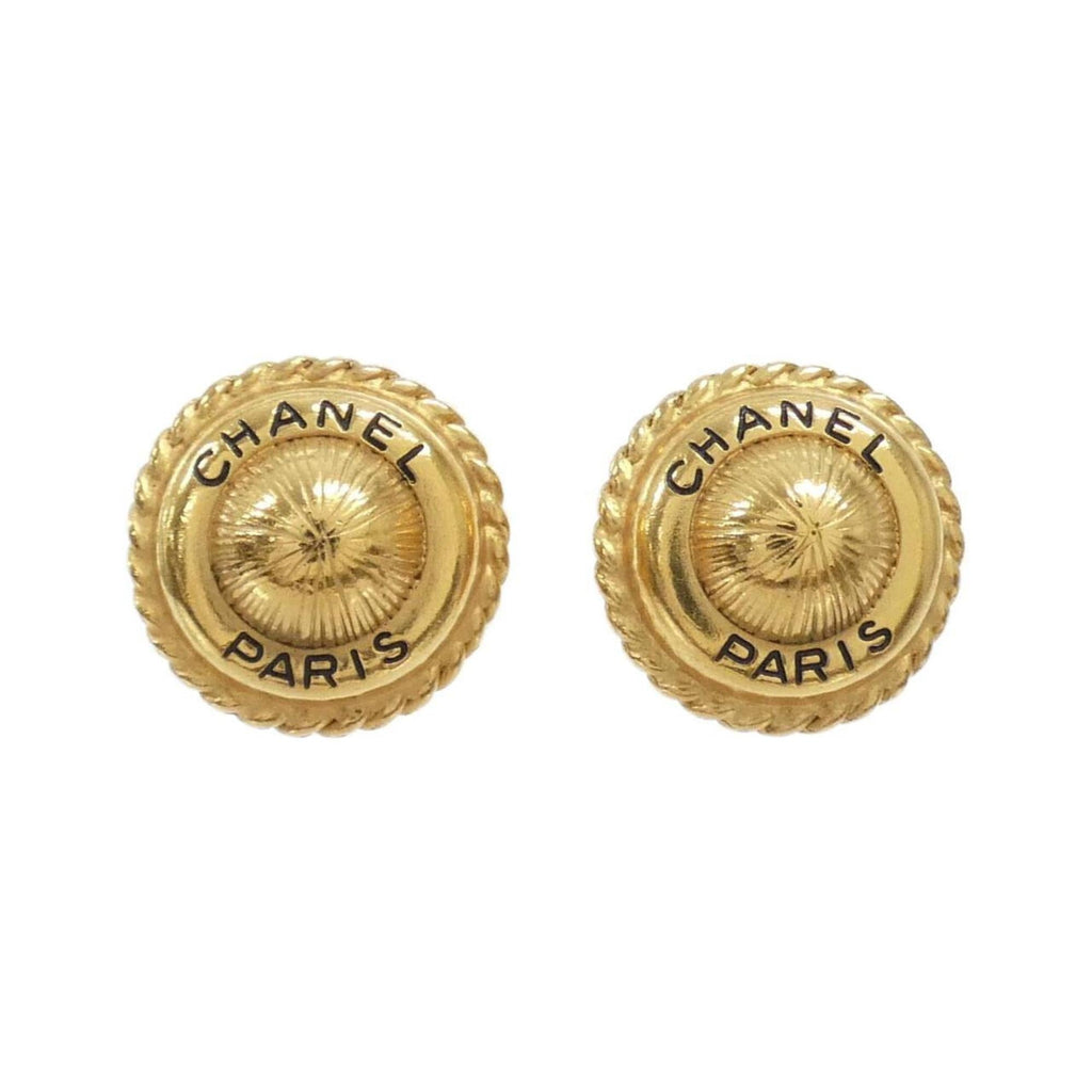 Earrings Gold-Tone Metal