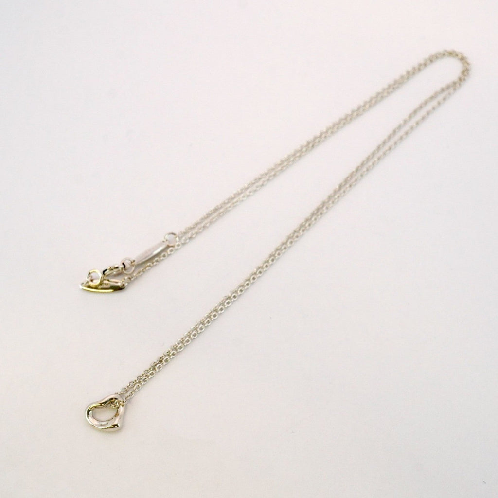 Heart Pendant Necklace Sterling Silver