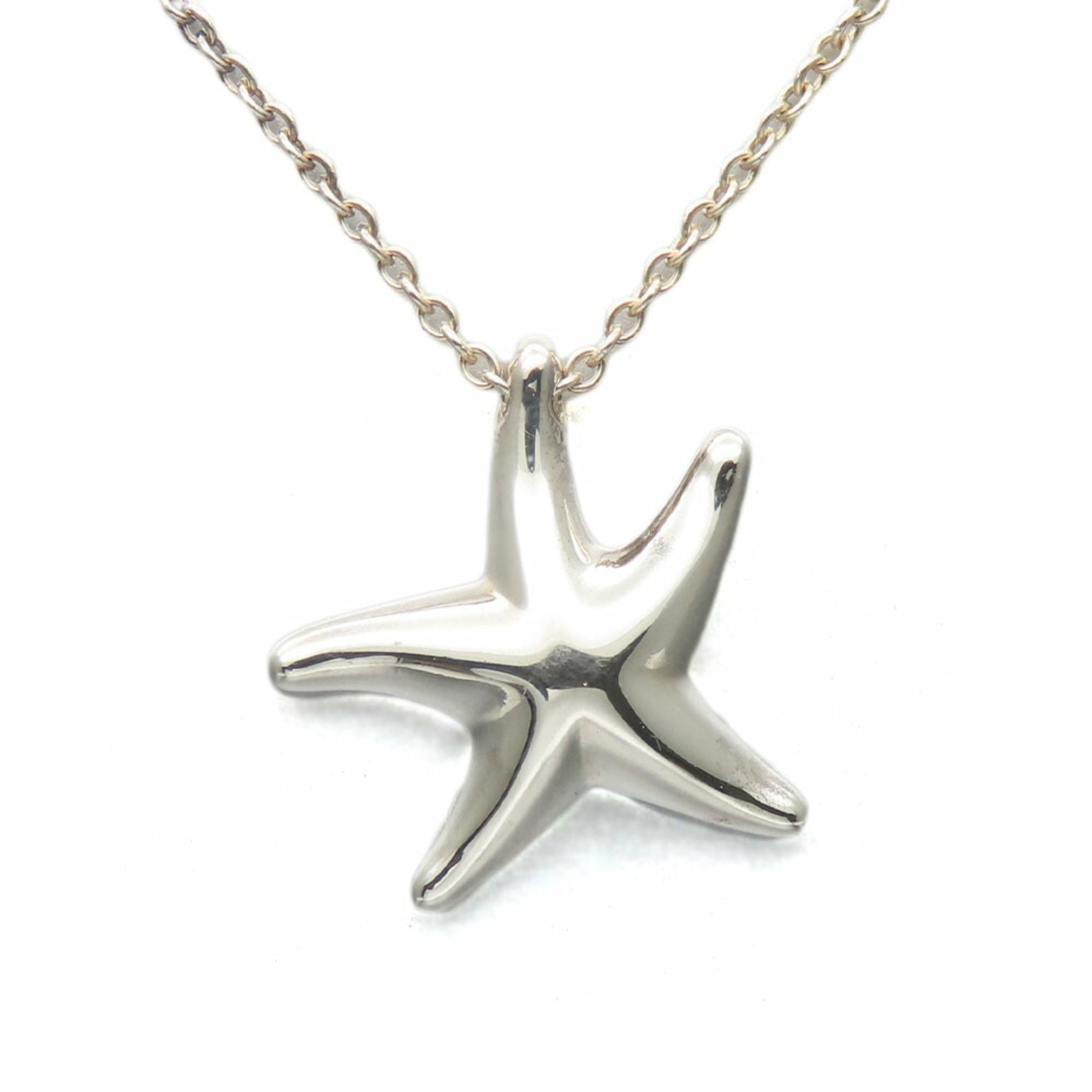Elsa Peretti Pendant Necklace Sterling Silver 15.2mm