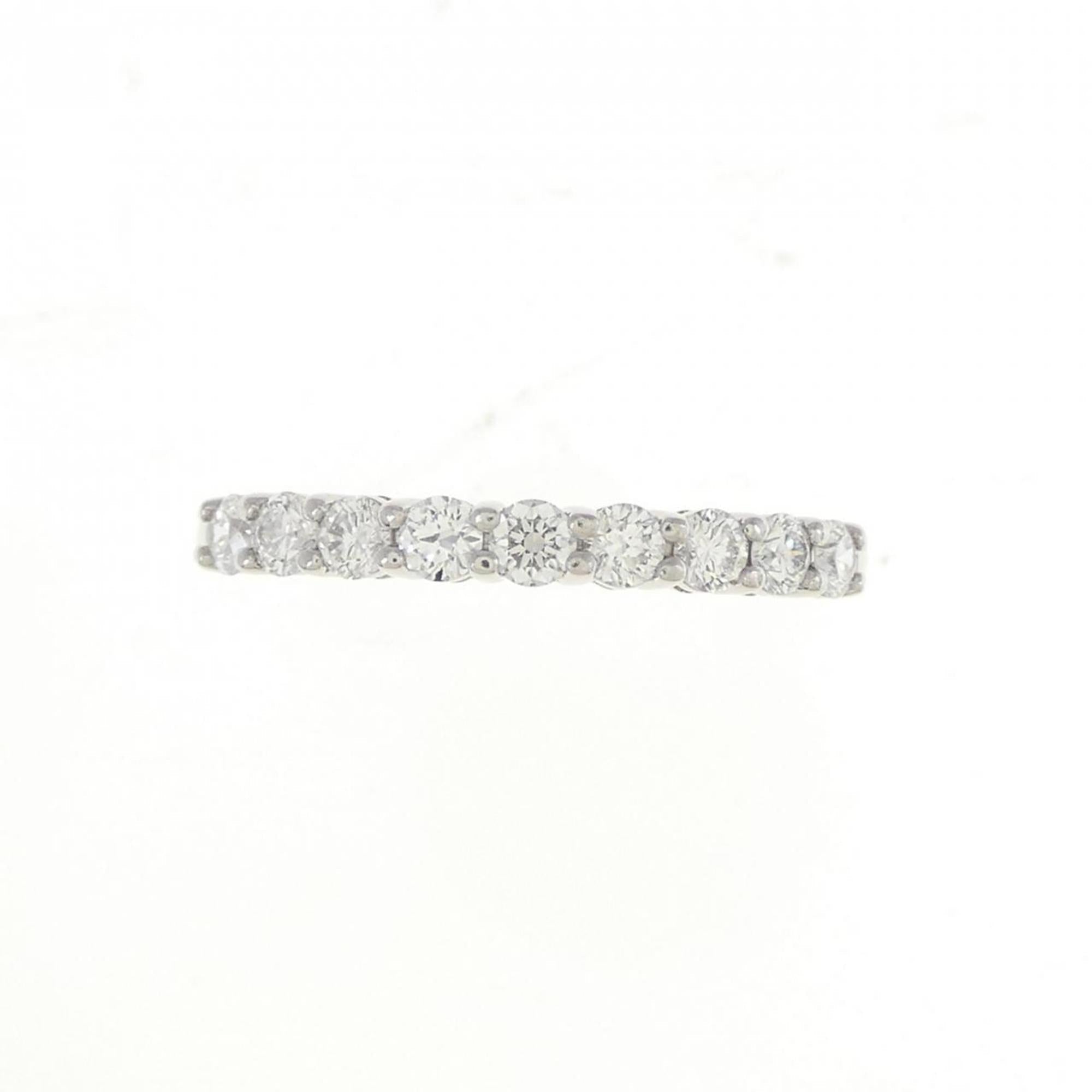 Band Ring Platinum with Diamond