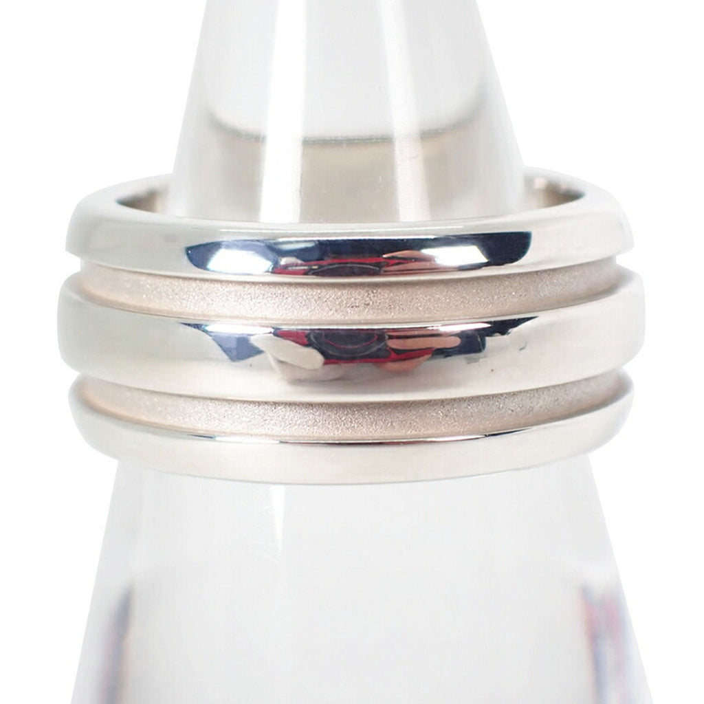 Double Line Band Ring Sterling Silver