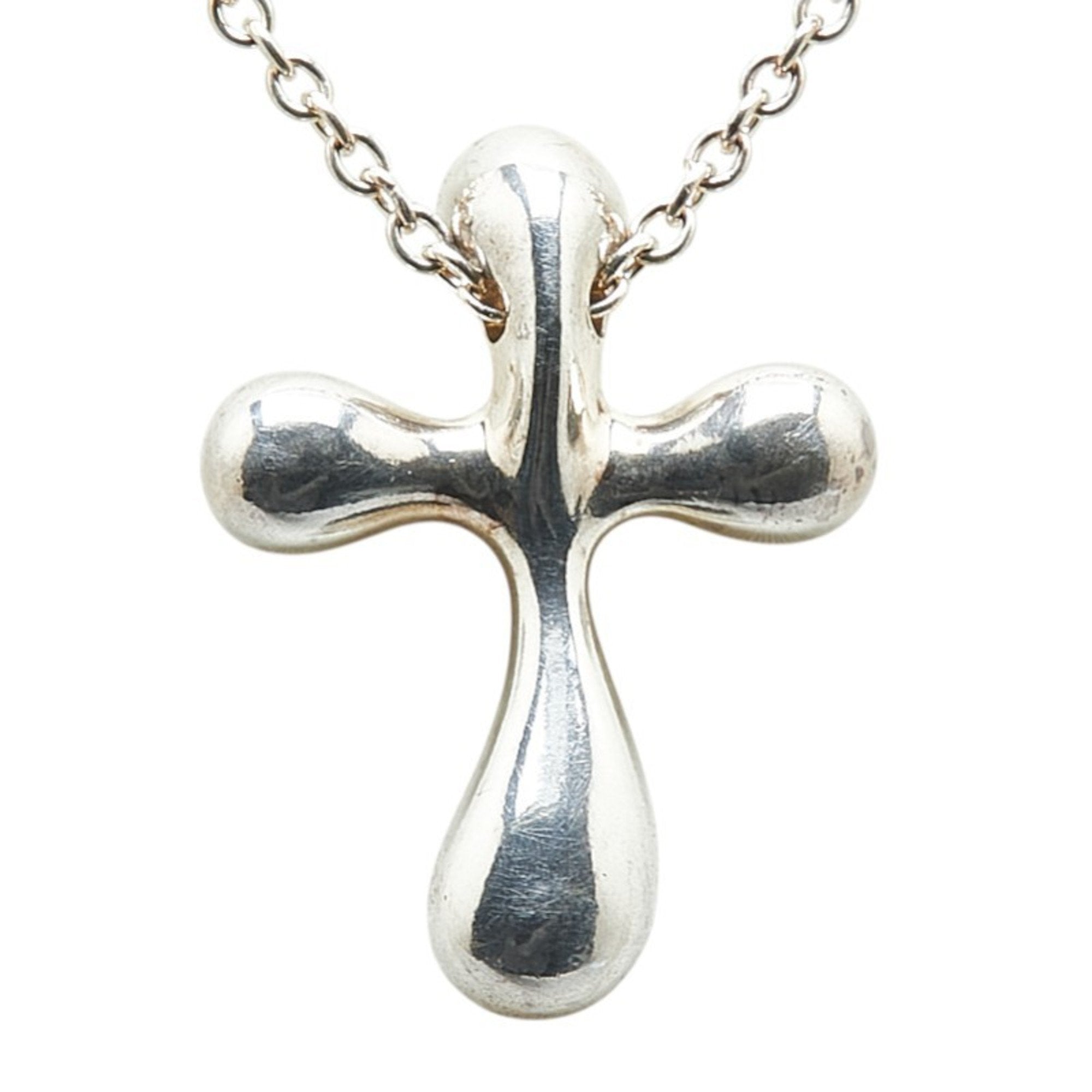 Cross Pendant Necklace Sterling Silver