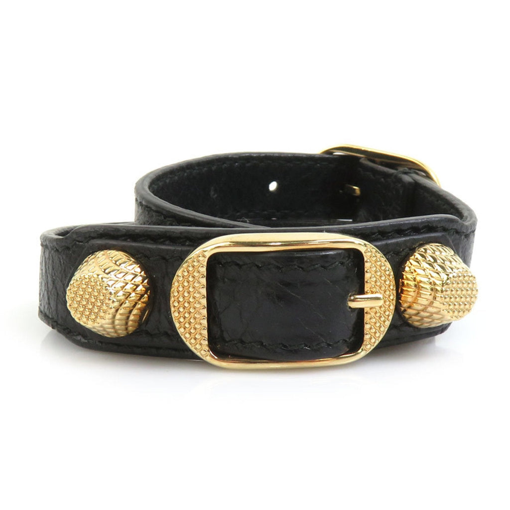 Bracelet Black Leather
