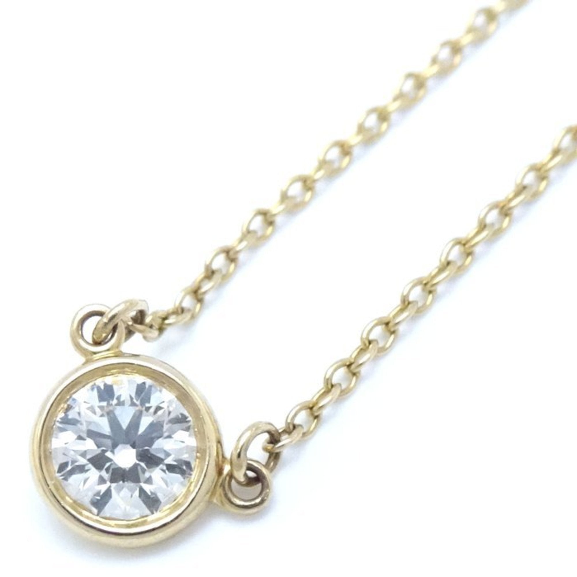 Elsa Peretti Pendant Necklace 18K Yellow Gold 5.4mm