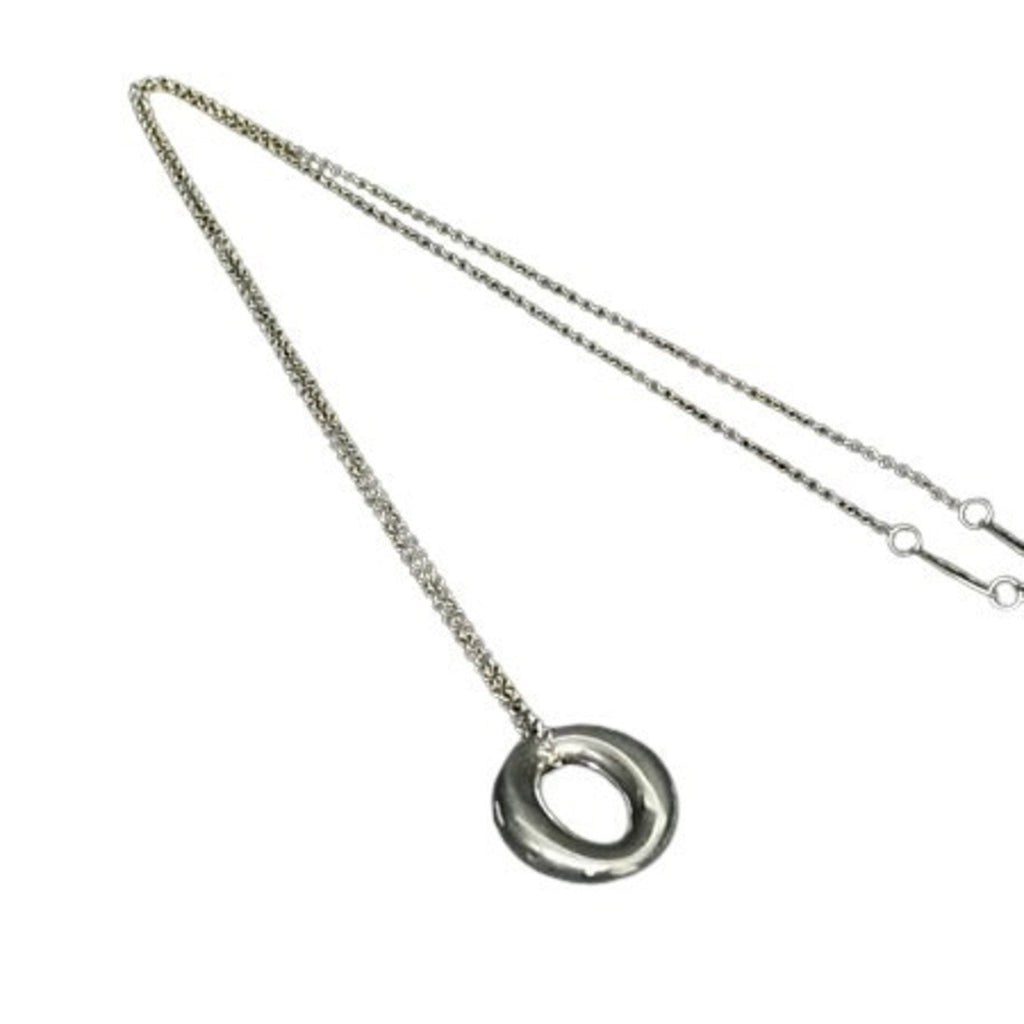 Elsa Peretti Pendant Necklace Sterling Silver 14mm