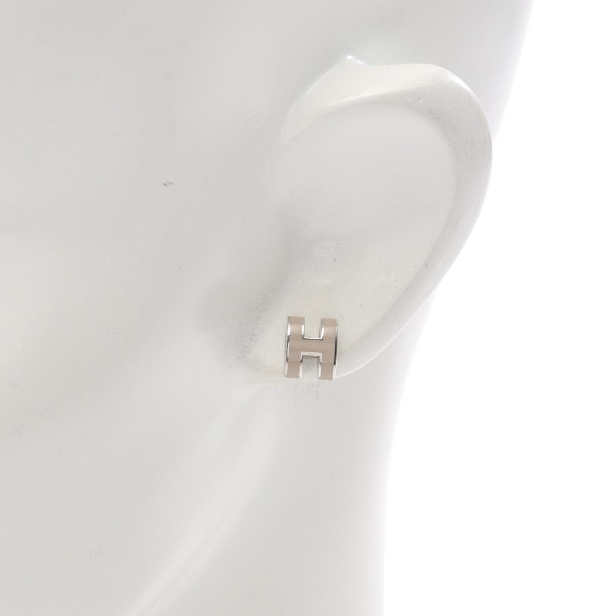 Pop H Earrings Sterling Silver