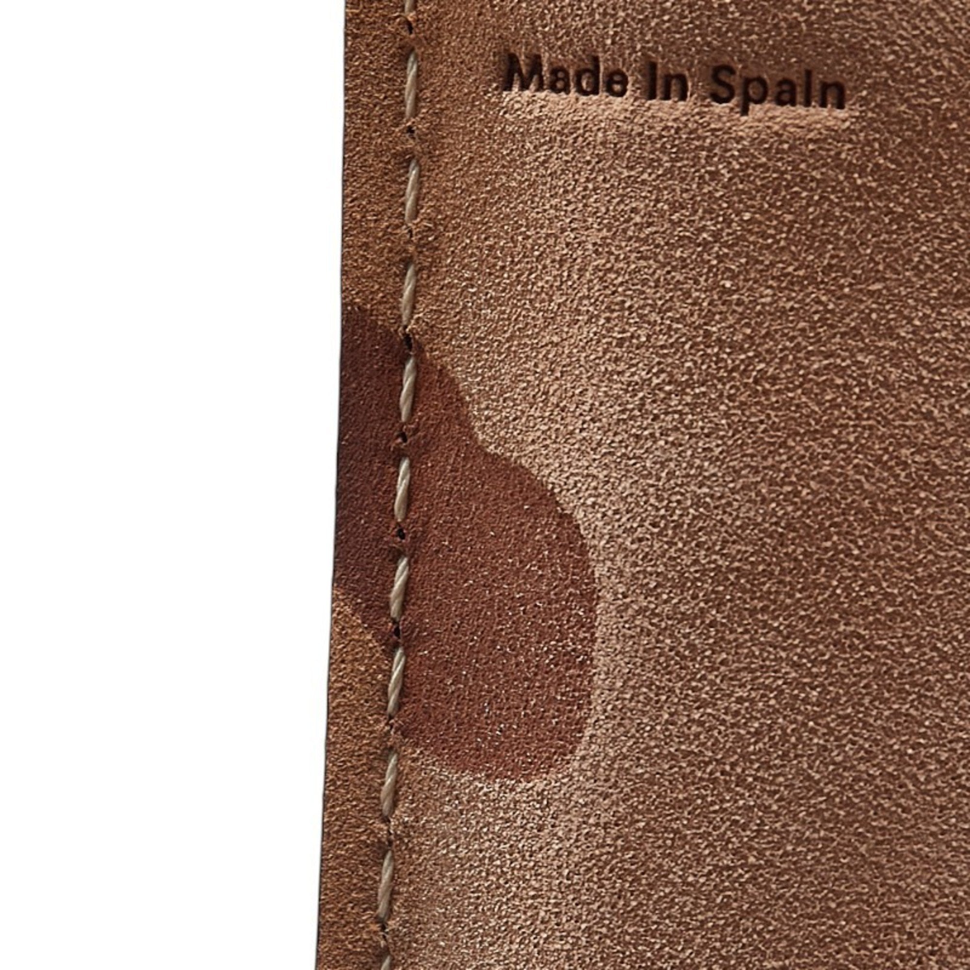 Anagram Bracelet Leather Brown Small