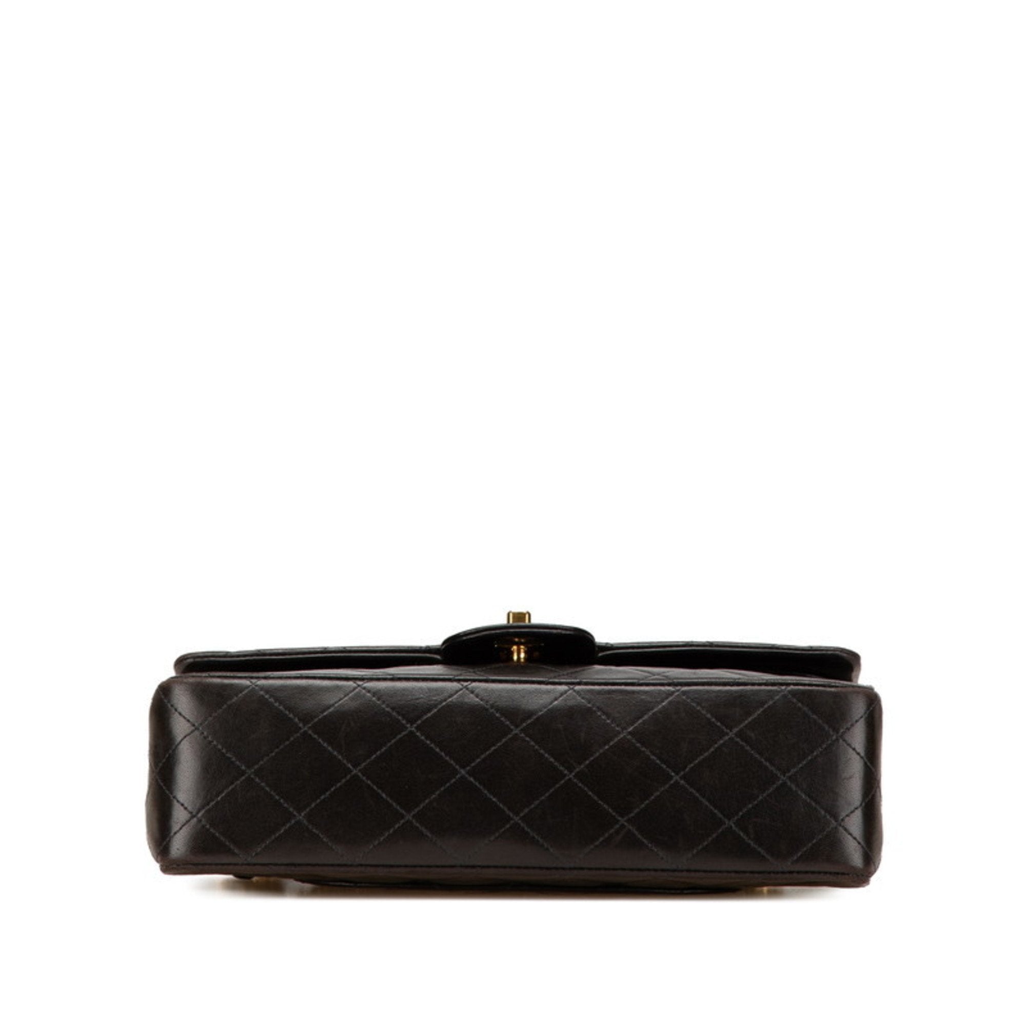 Vintage Classic Double Flap Bag Quilted Lambskin Medium