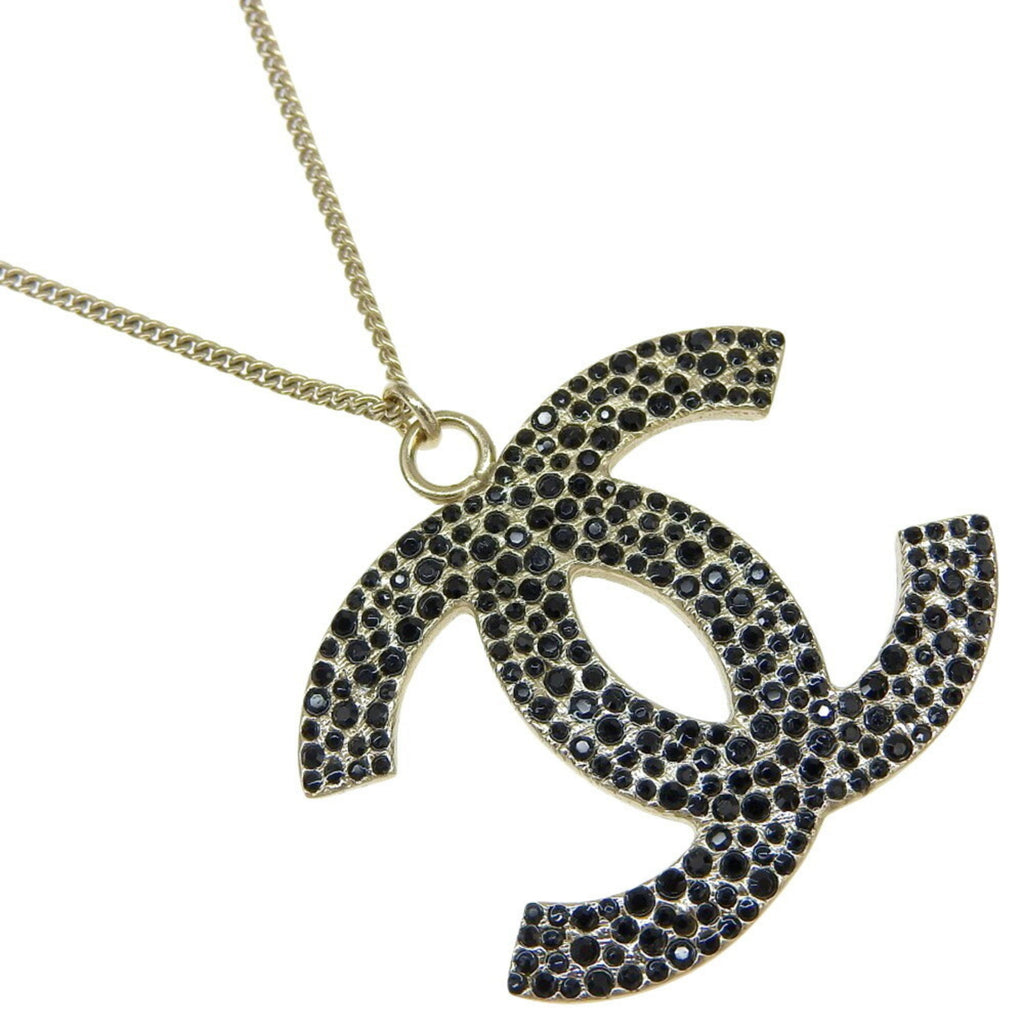 CC Logo Pendant Necklace Metal