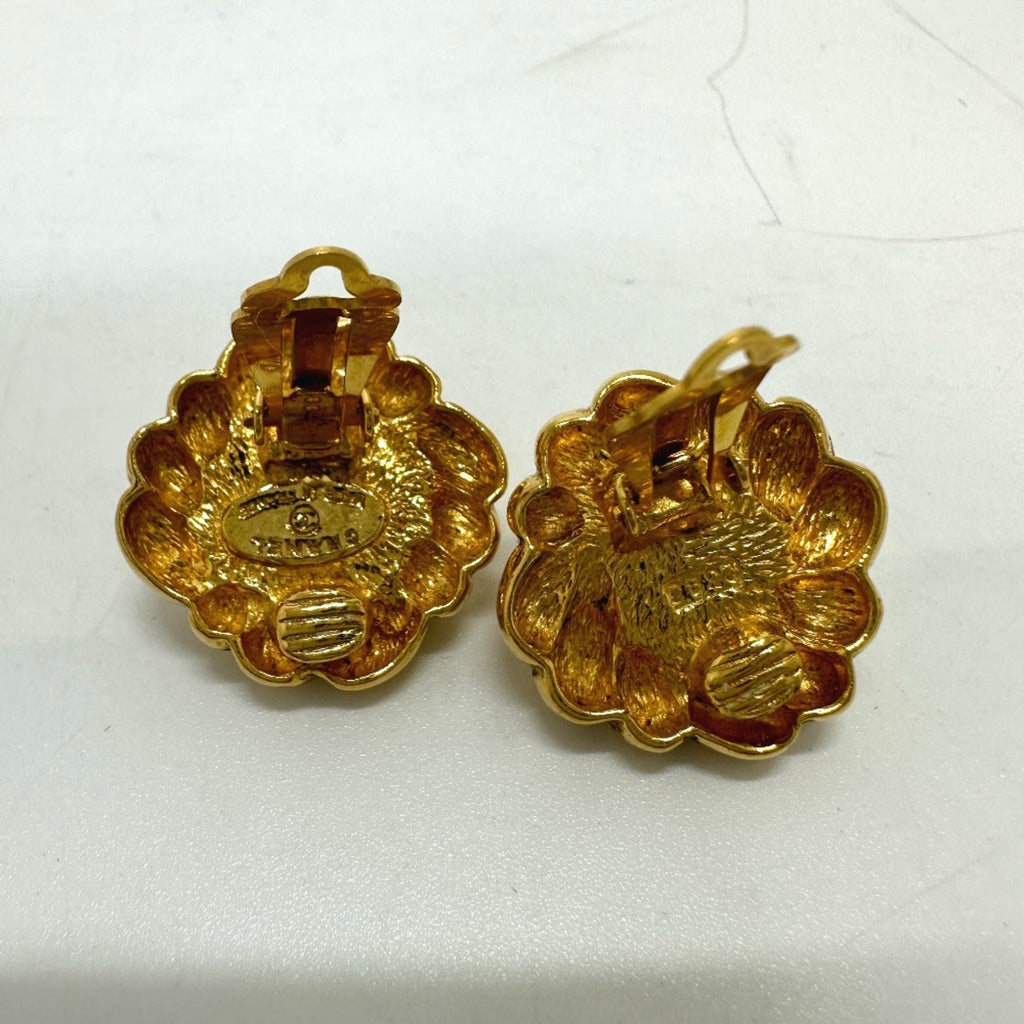 Earrings Gold-Tone Metal