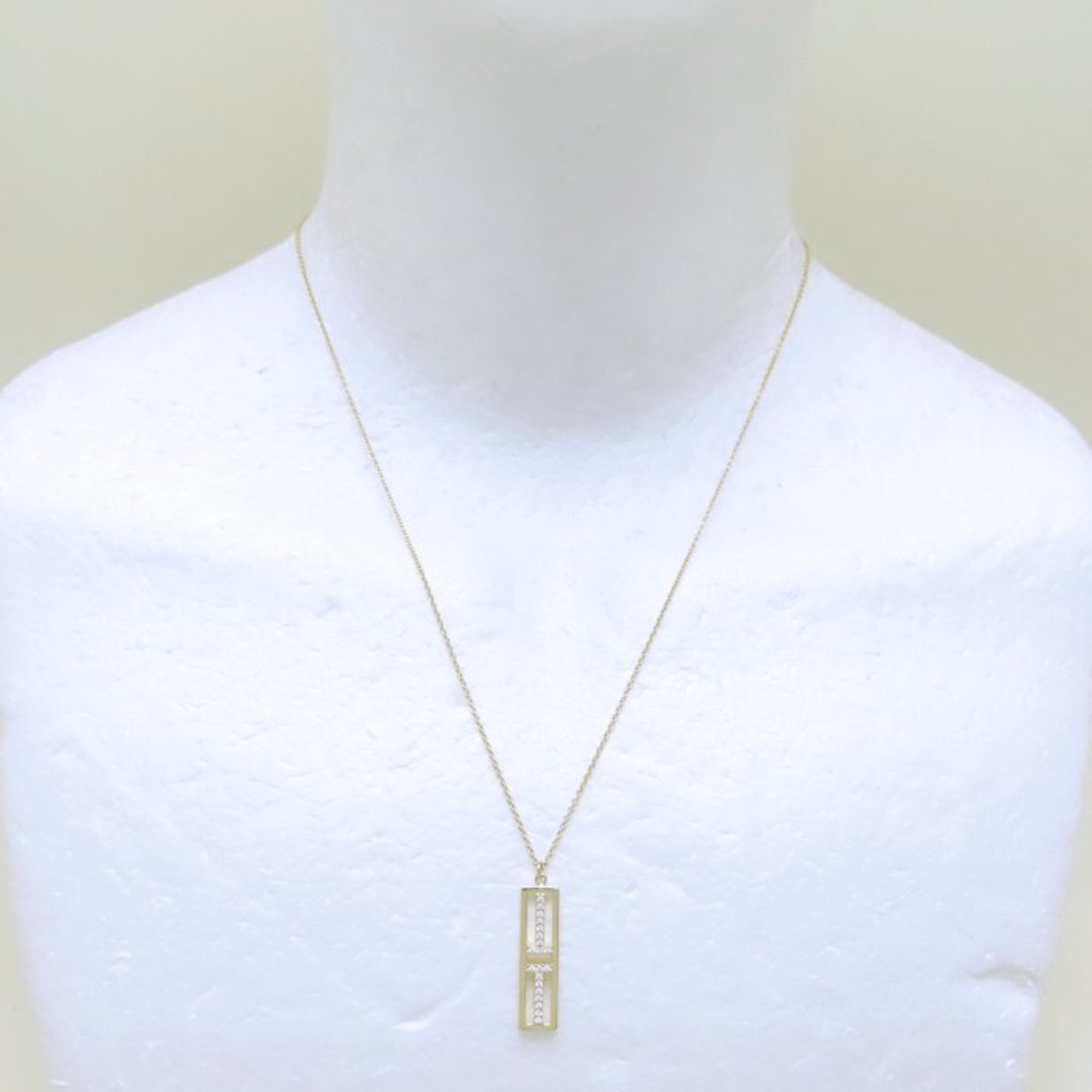 Pendant Necklace 18K Yellow Gold with Diamond