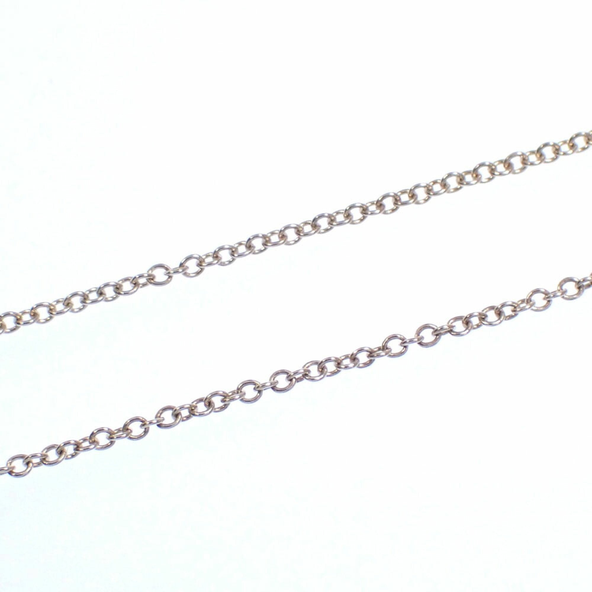 Elsa Peretti Pendant Necklace Sterling Silver 10mm