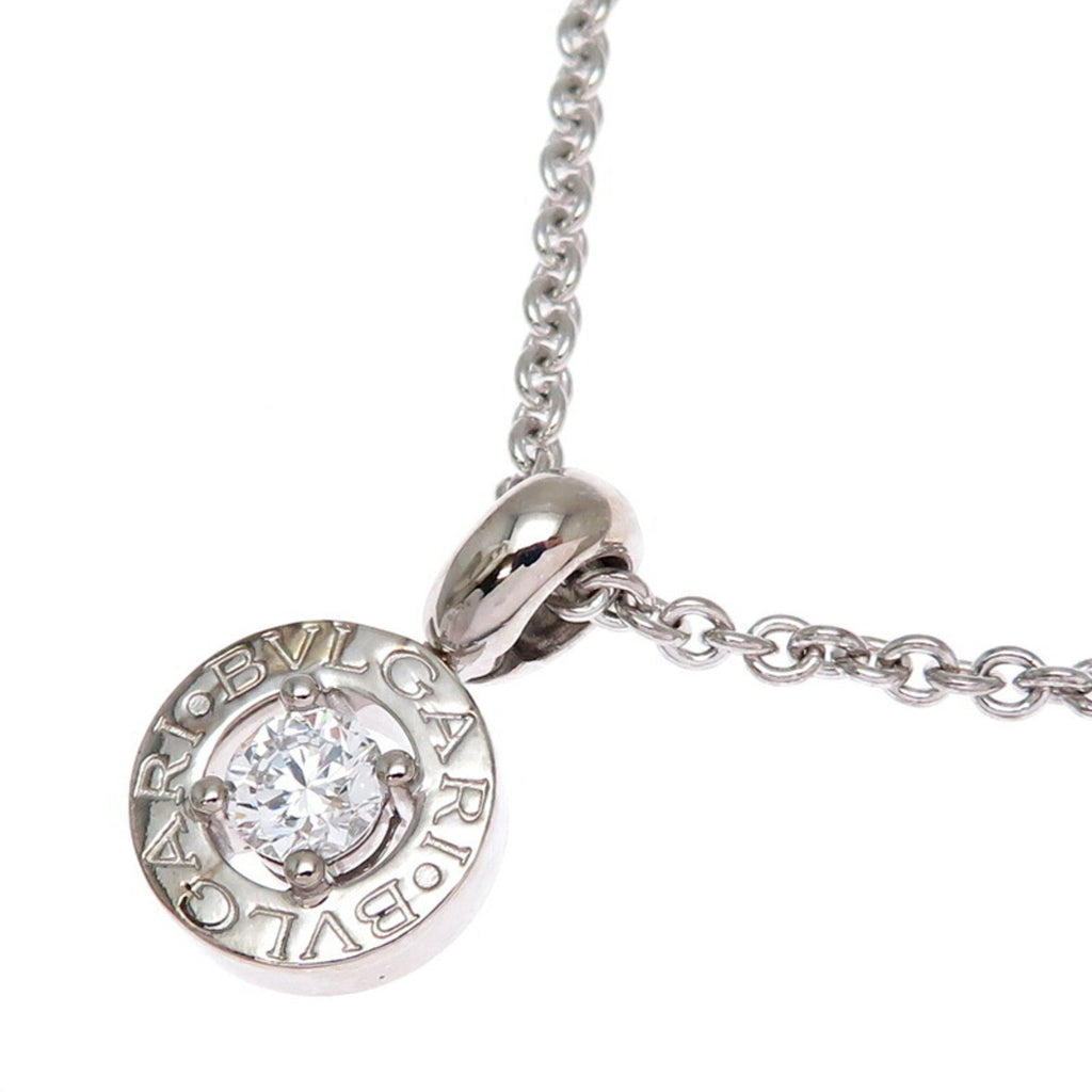 Pendant Necklace 18K White Gold with Diamond