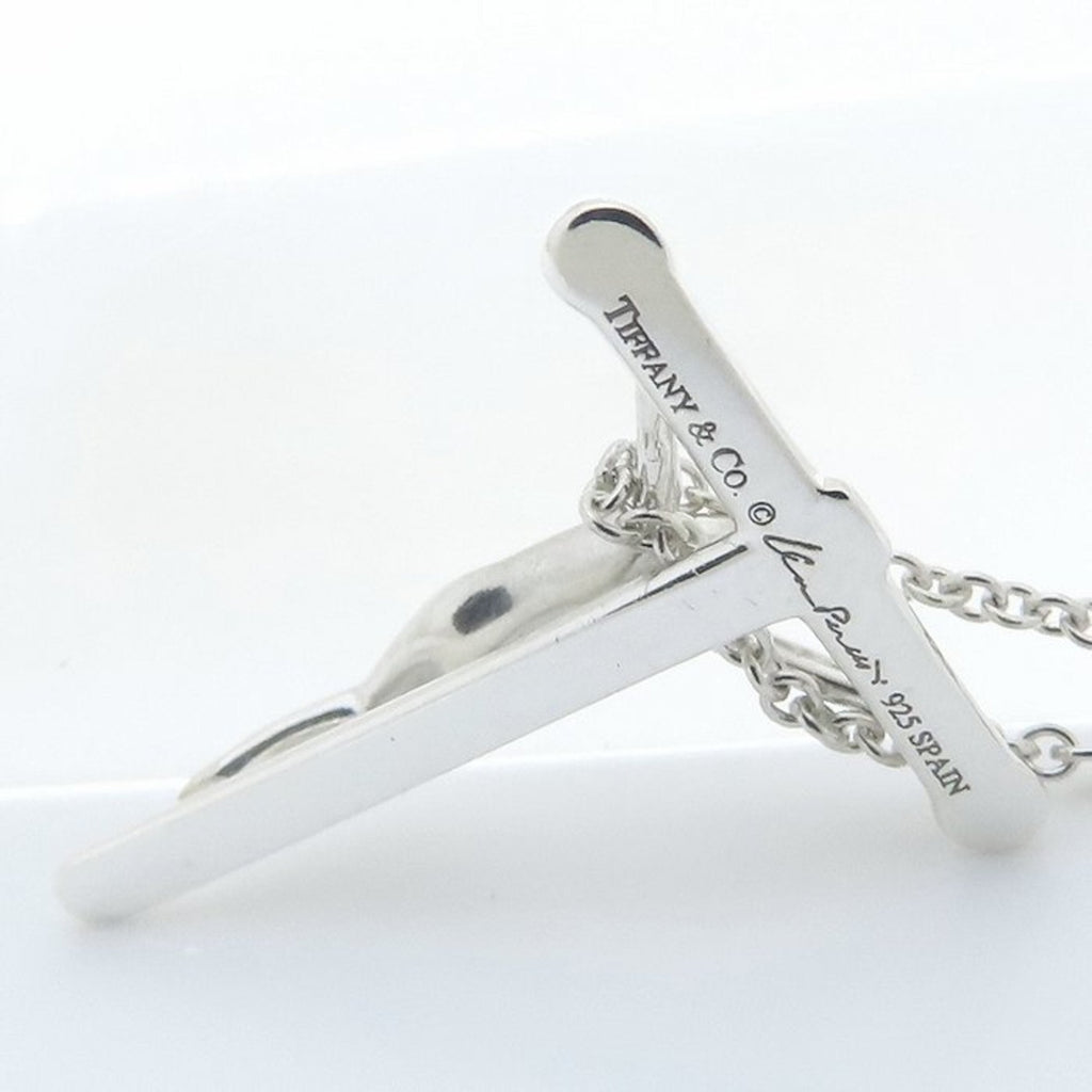 Crucifix Pendant Necklace Sterling Silver