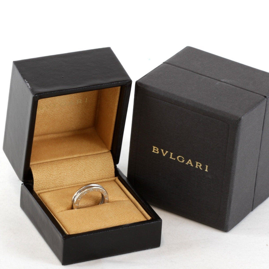 B.Zero1 One Band Ring 18K White Gold