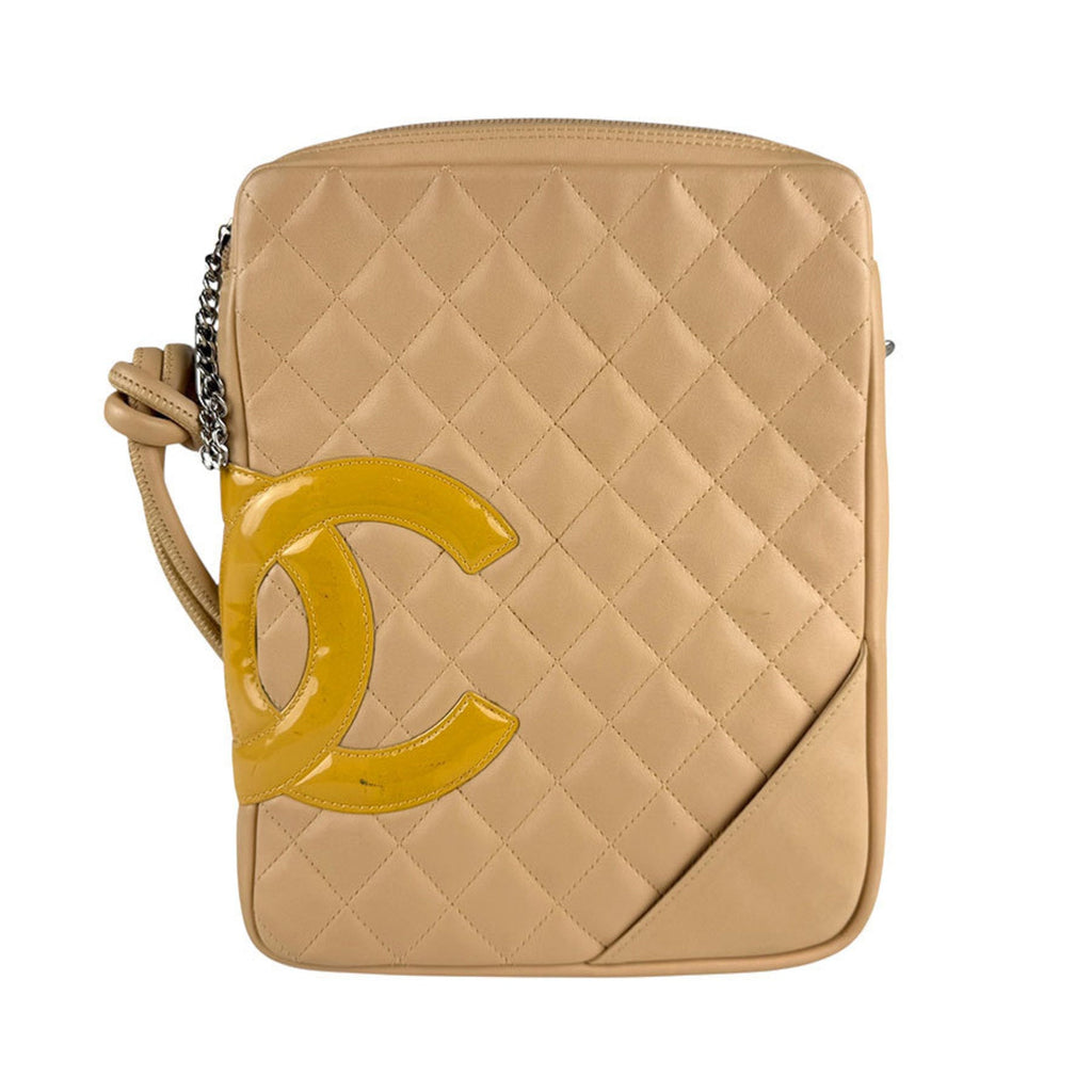 Cambon Crossbody Bag Quilted Leather Medium