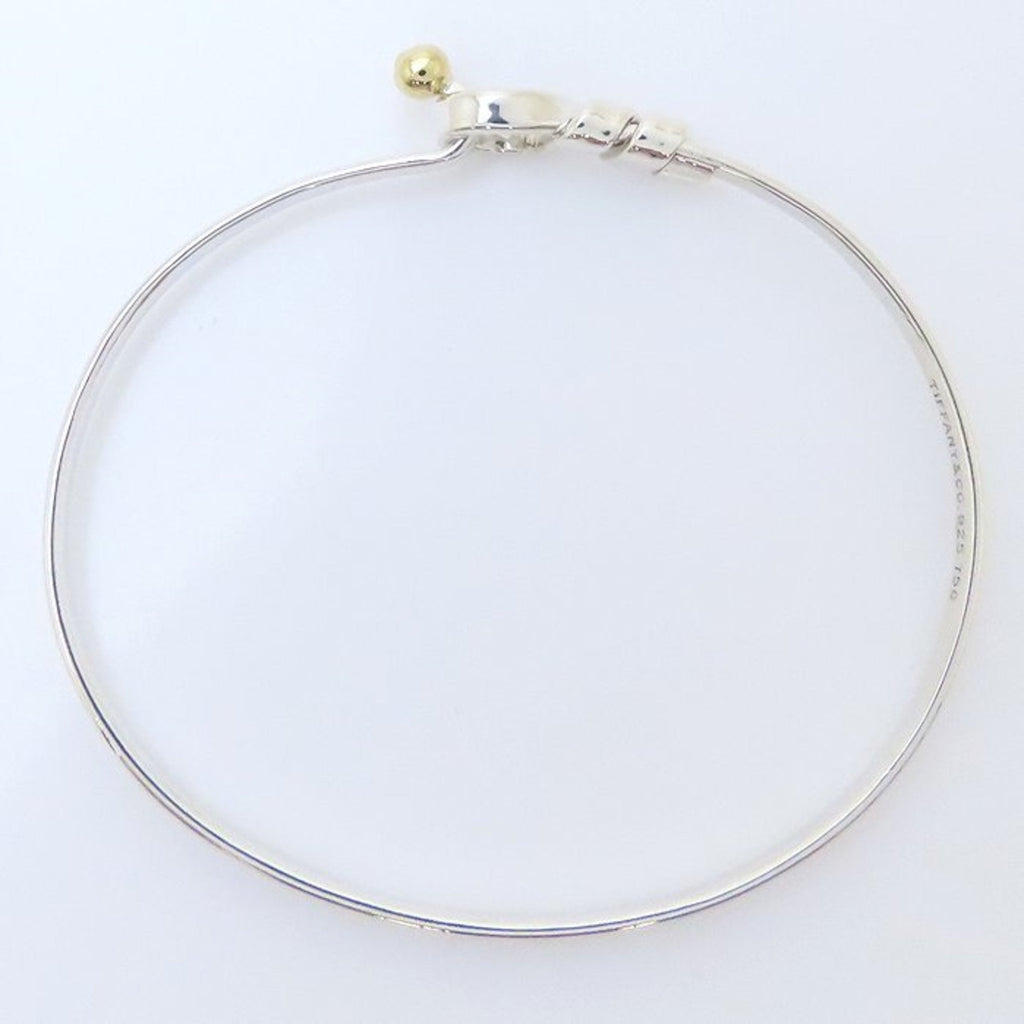 Bangle Sterling Silver and 18K Yellow Gold Bracelet
